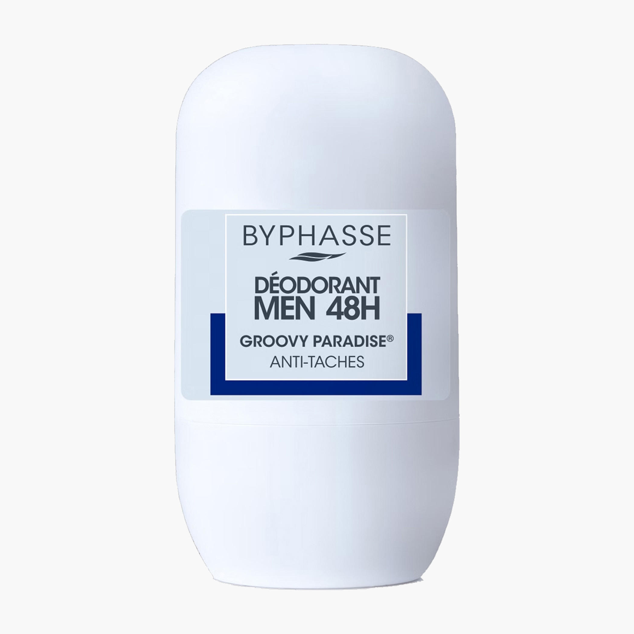 Byphasse 48H Groovy Paradise Roll-On Deodorant for Men - 50 ml-beautyandpersonalcare-fragrance-men-image-1