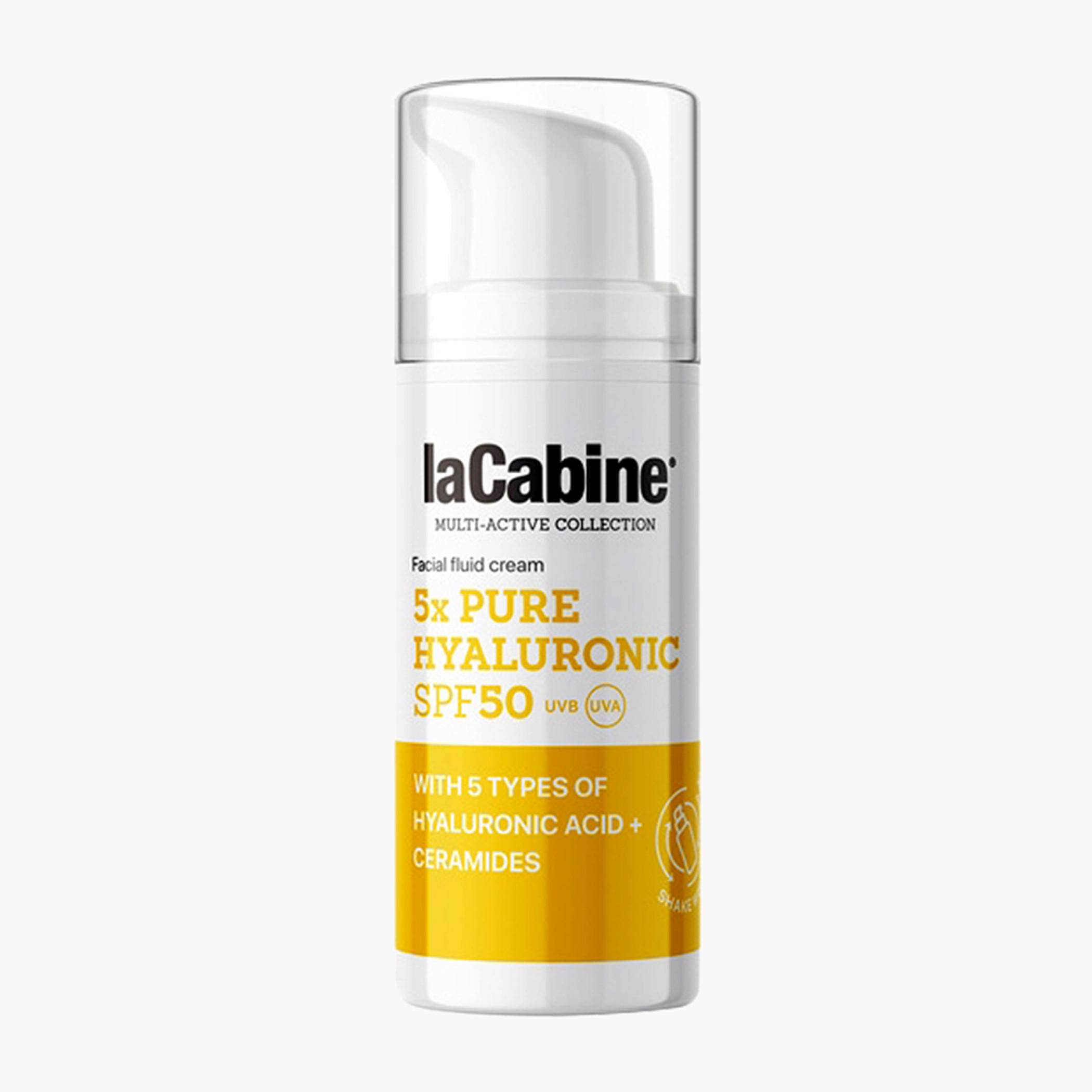 LACABINE 5X Pure Hyaluronic SPF50 Fluid Cream - 30 ml-beautyandpersonalcare-skin-moisturisers-facemoisturisers-image-2