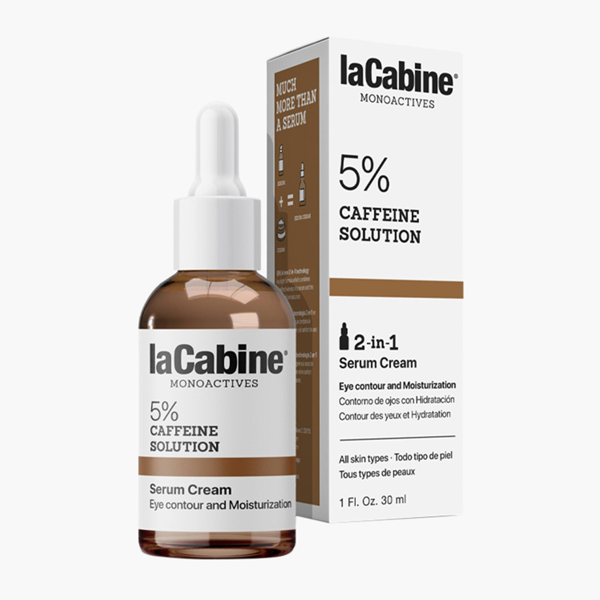 LACABINE MonoActive 5% Caffeine Serum Cream - 30 ml-beautyandpersonalcare-skin-treatmentsandserums-image-1