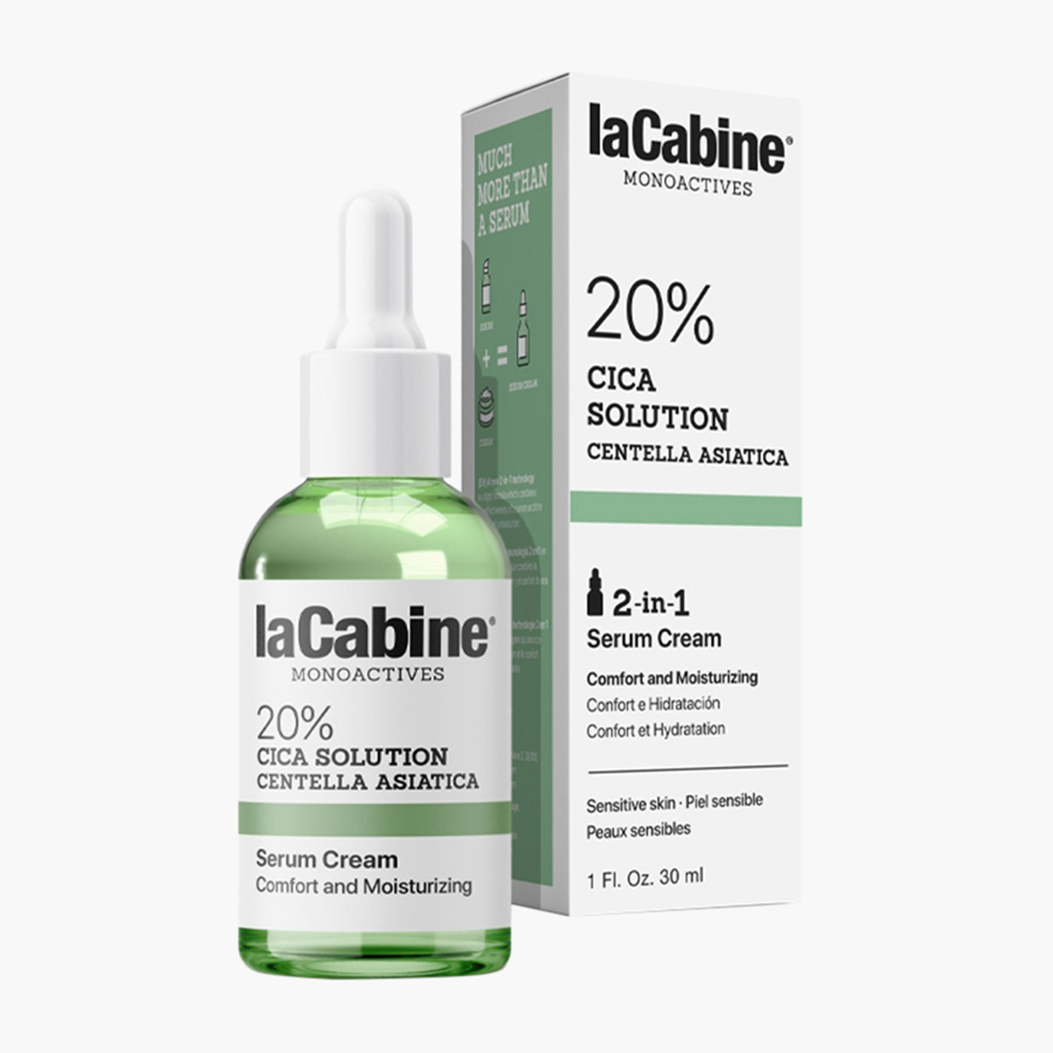 LACABINE MonoActive 20% Cica Solution Serum Cream - 30 ml-beautyandpersonalcare-skin-treatmentsandserums-image-1