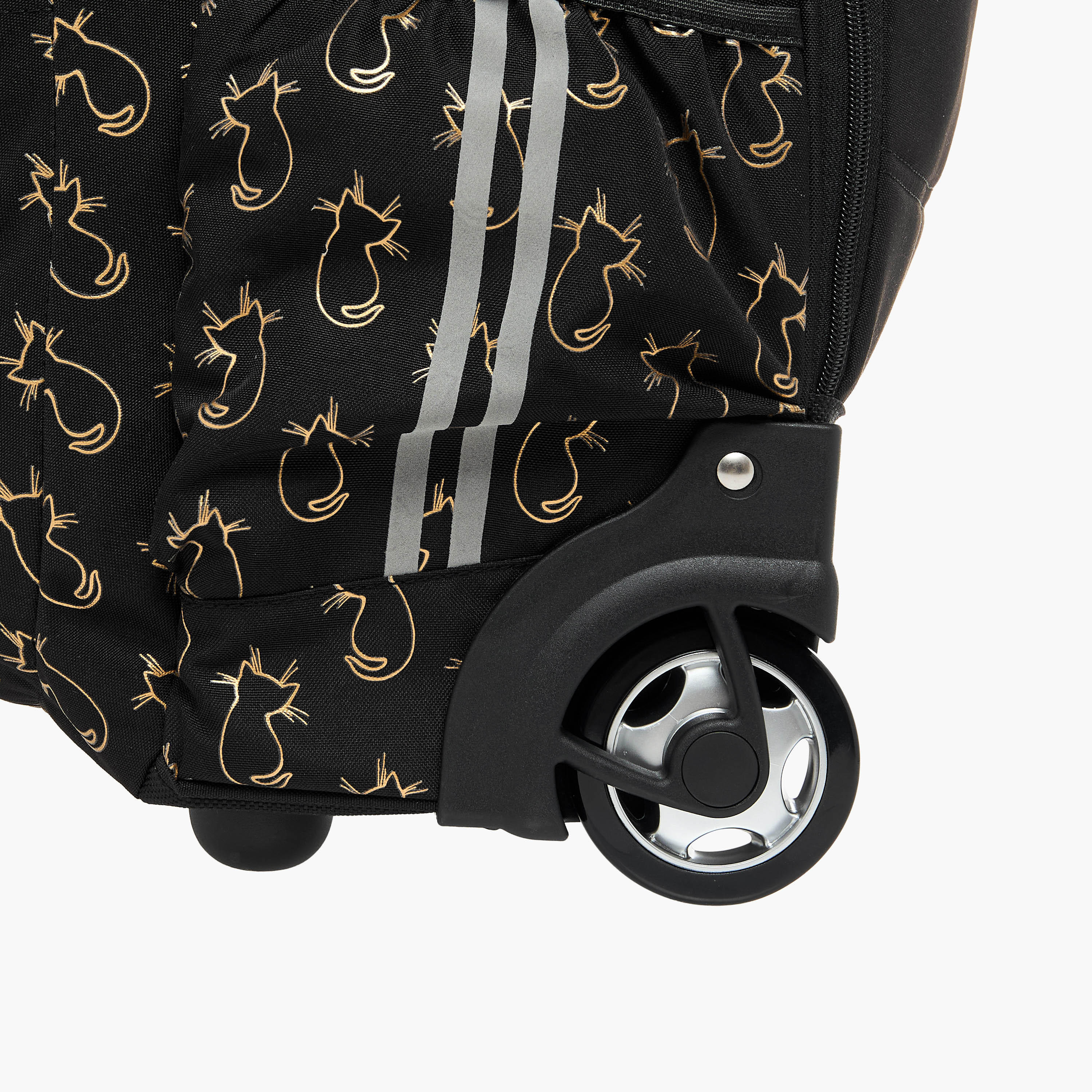 St.Right Cats Trolley Bag for Girls 8-13 Years with Retractable Handle -school-bagsandbackpacks-trolleybags-image-7