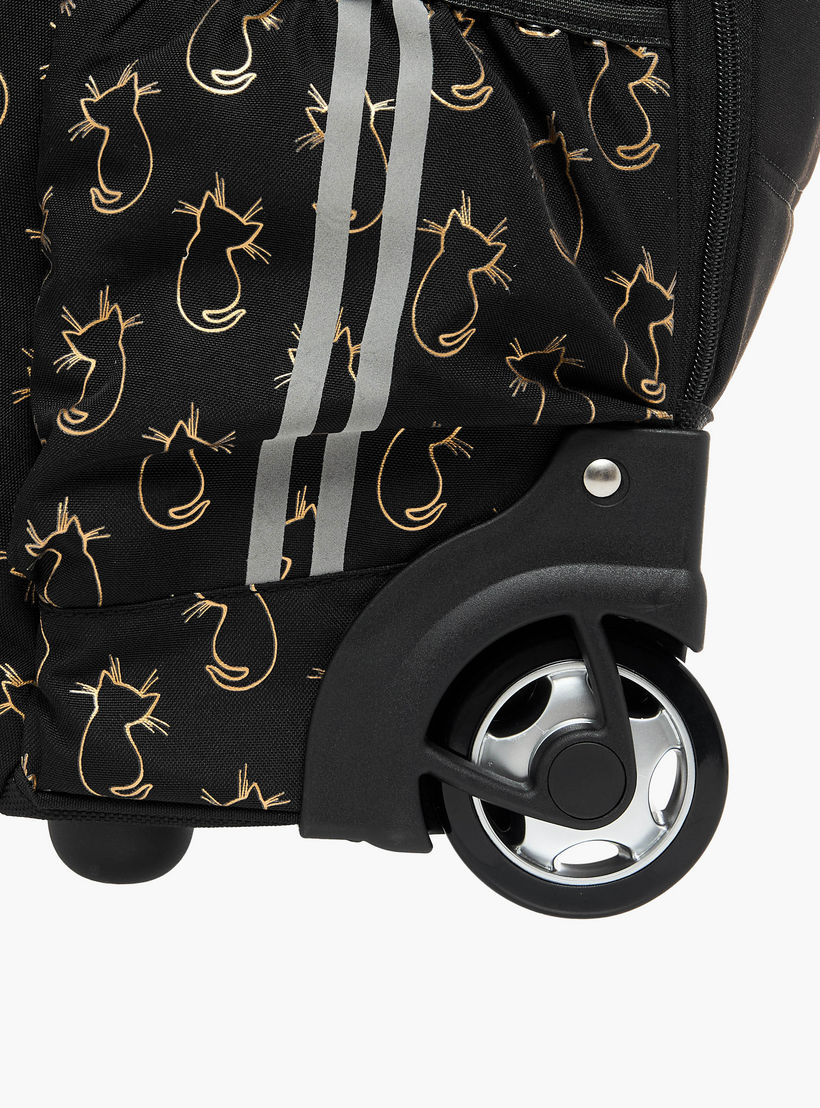 St.Right Cats Trolley Bag for Girls 8-13 Years with Retractable Handle -school-bagsandbackpacks-trolleybags-image-7