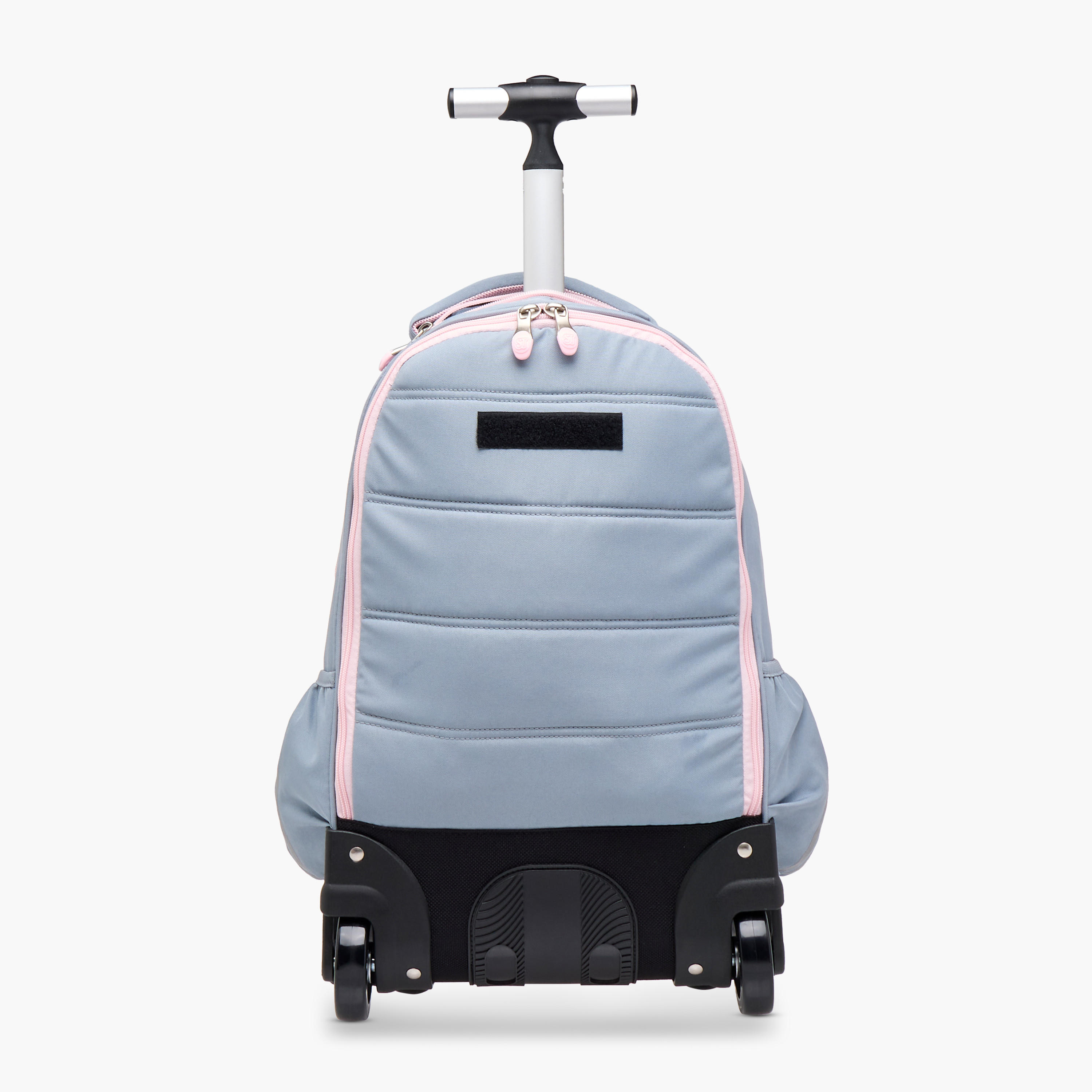 St.Right Butterfly Trolley Bag for Girls 8-13 Years with Retractable Handle -school-bagsandbackpacks-trolleybags-image-7