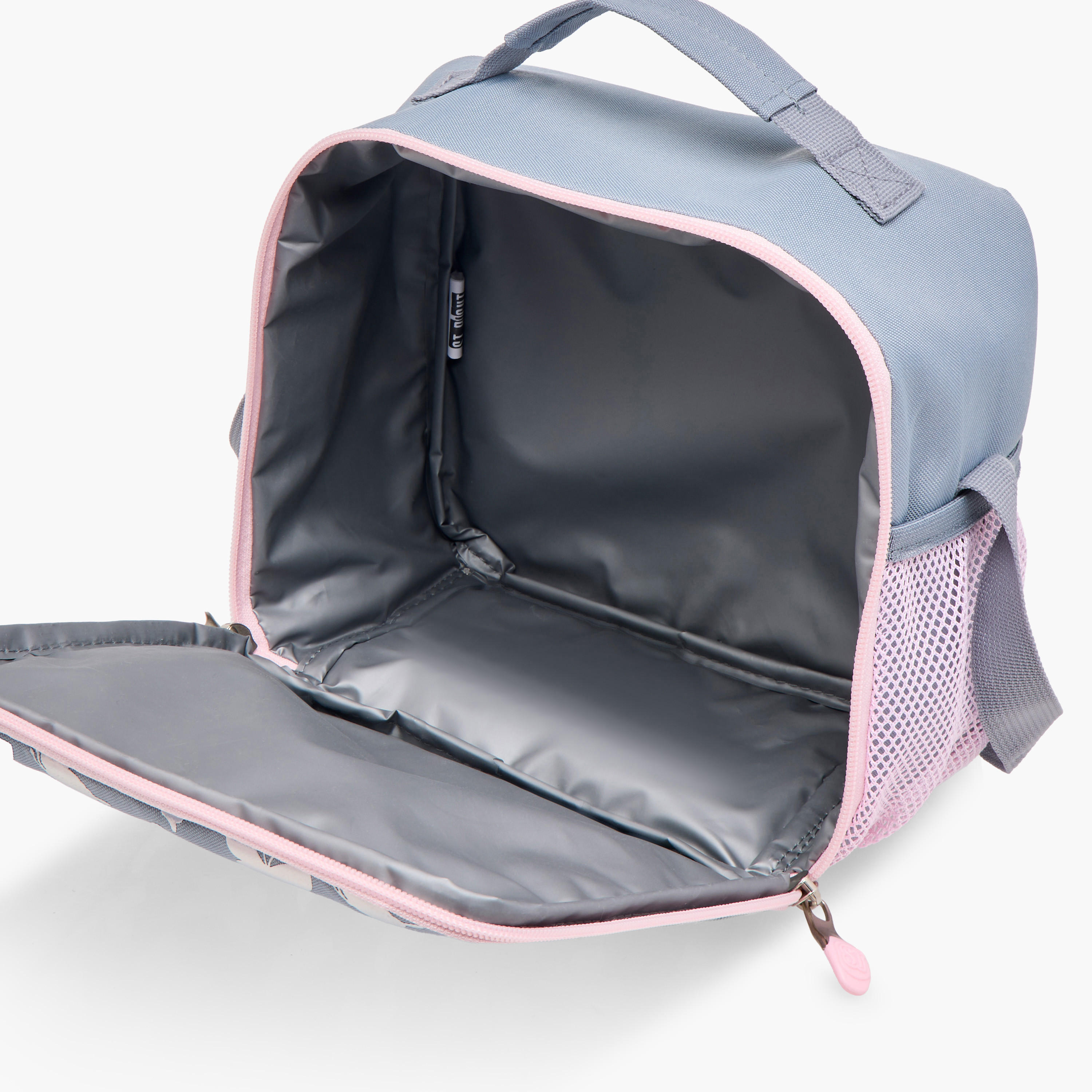St.Right Butterfly Print Lunch Bag with Adjustable Strap and Zip Closure-school-lunchessentials-lunchbags-image-7