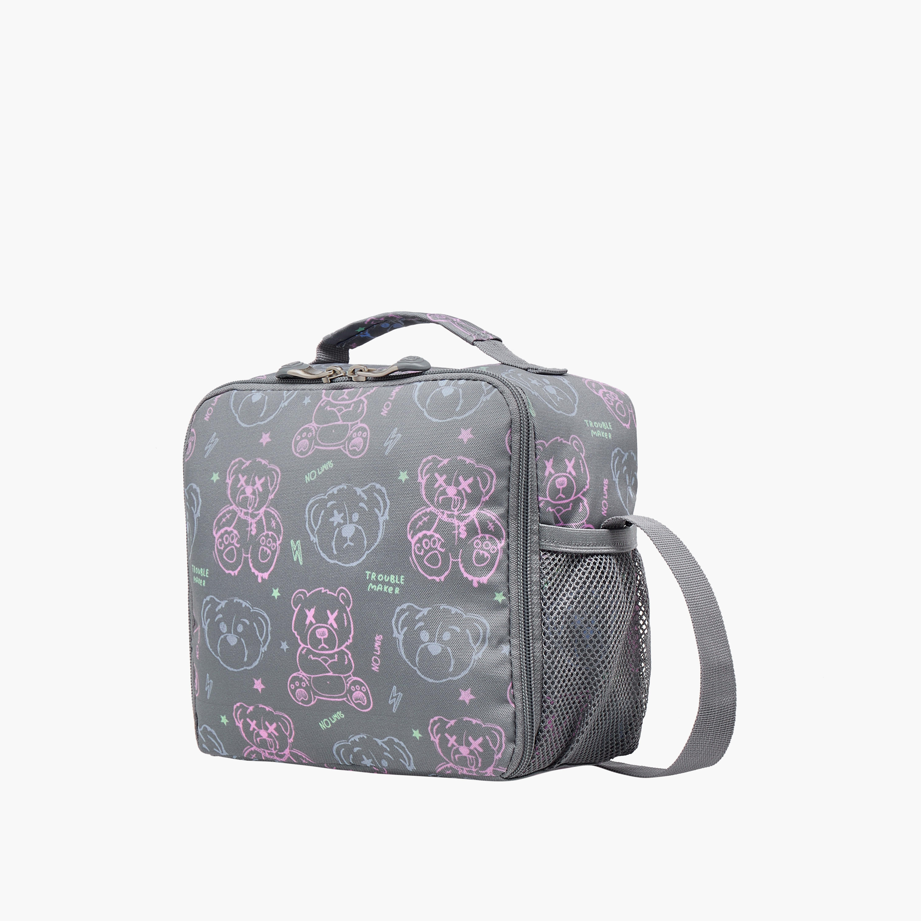 St.Right Bear Print Lunch Bag with Adjustable Strap-school-lunchessentials-lunchbags-image-2