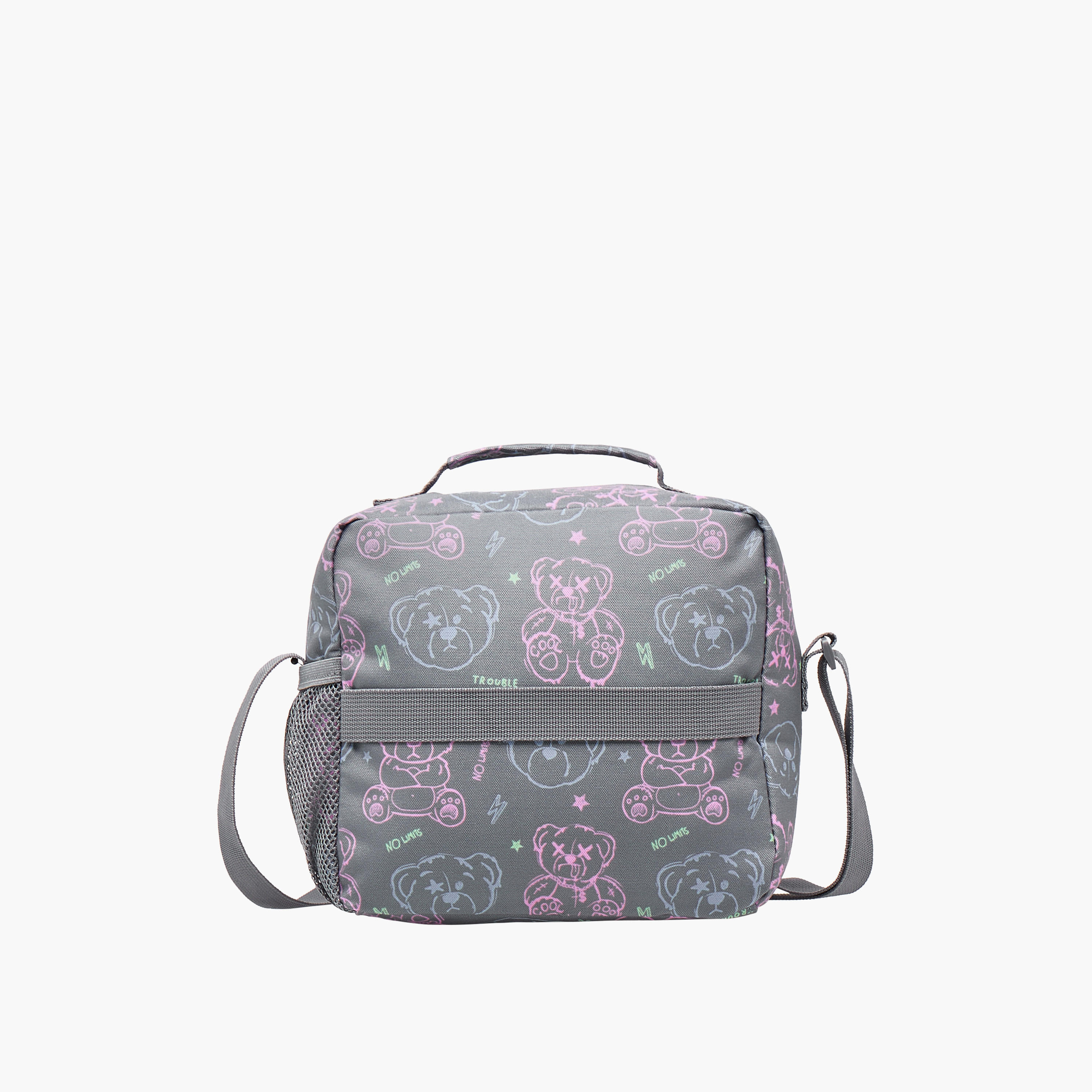 St.Right Bear Print Lunch Bag with Adjustable Strap-school-lunchessentials-lunchbags-image-3
