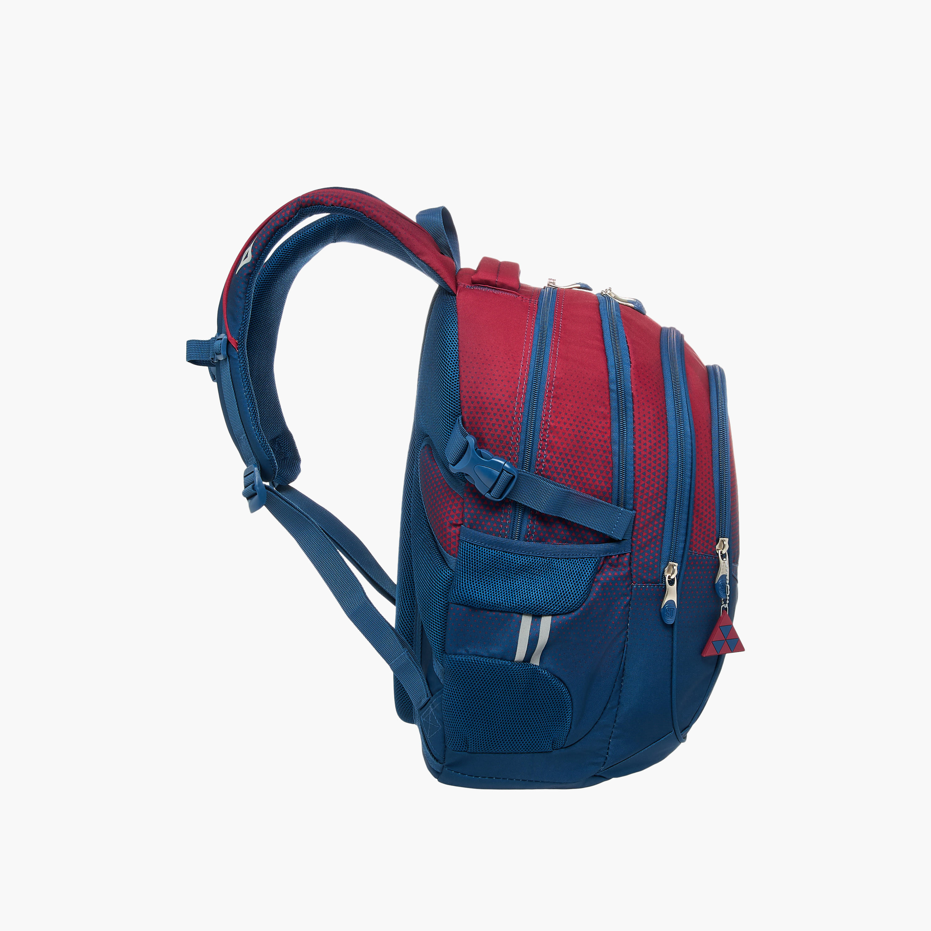 شنطة ظهر بحمّالات قابلة للتعديل وسحاب إغلاق وطبعات من سانت رايت - 30x20x45 سم-school-bagsandbackpacks-backpacks-image-5