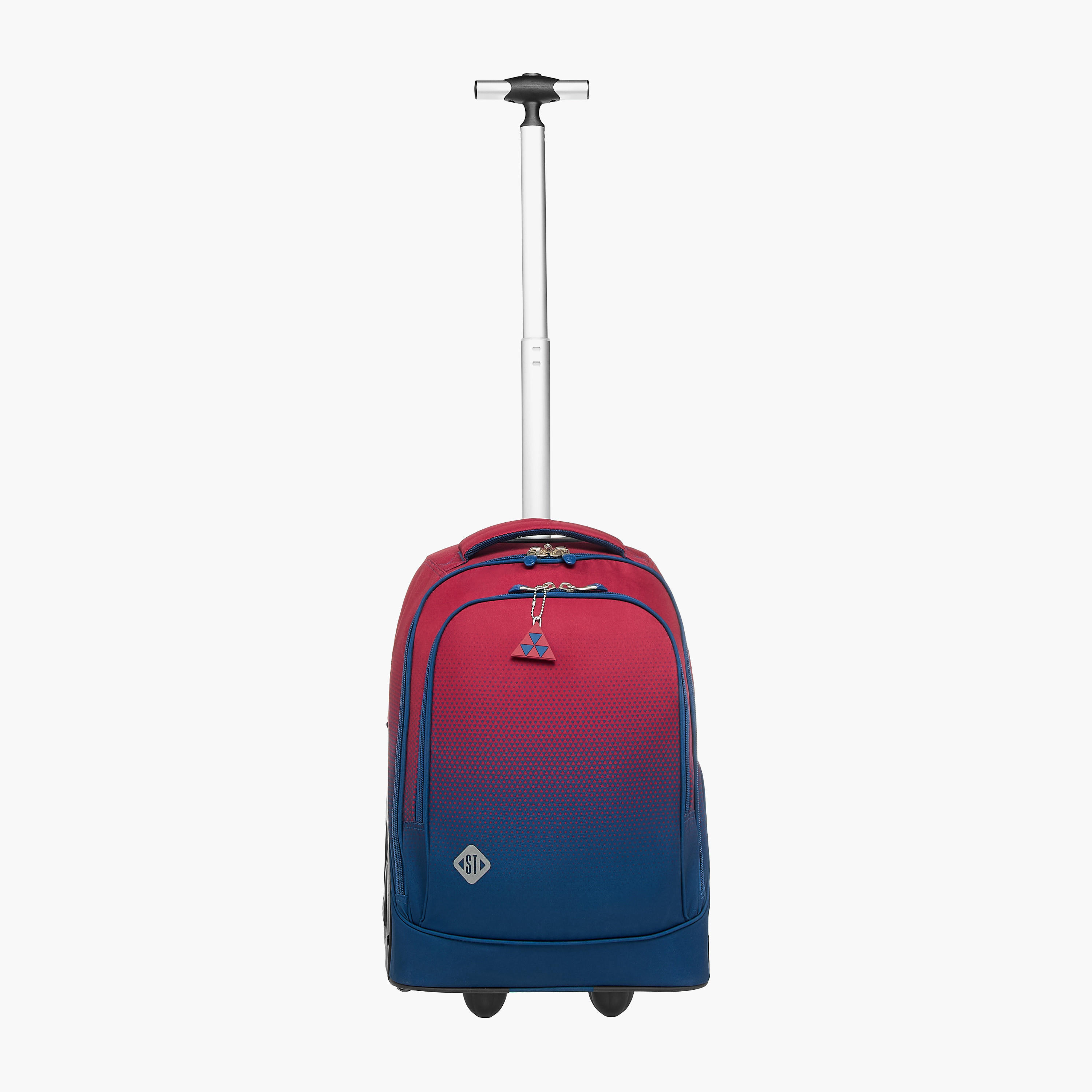 St.Right Abstract Trolley Bag for Girls 8-13 Years with Retractable Handle -school-bagsandbackpacks-trolleybags-image-4