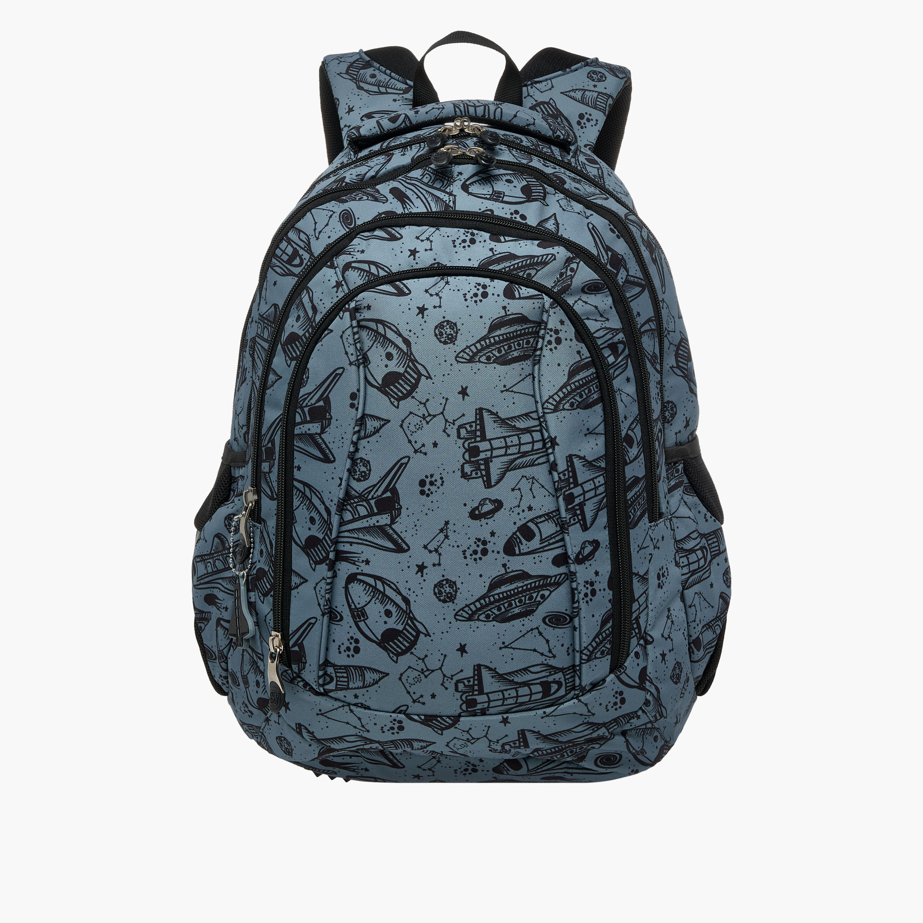 شنطة ظهر بطبعات فضاء وحمّالات كتف قابلة للتعديل من سانت رايت - 30x20x45 سم-school-bagsandbackpacks-backpacks-image-1