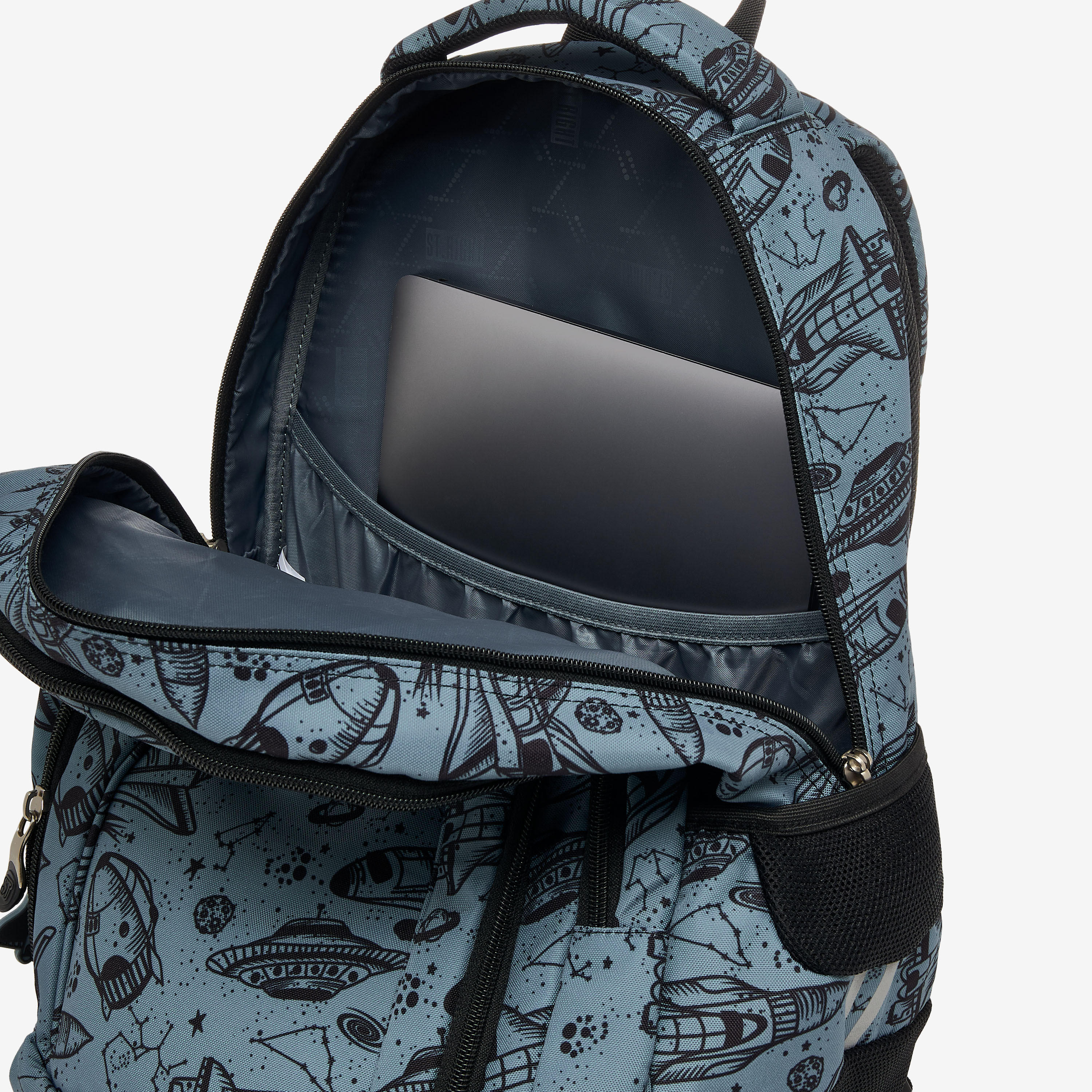 شنطة ظهر بطبعات فضاء وحمّالات كتف قابلة للتعديل من سانت رايت - 30x20x45 سم-school-bagsandbackpacks-backpacks-image-10