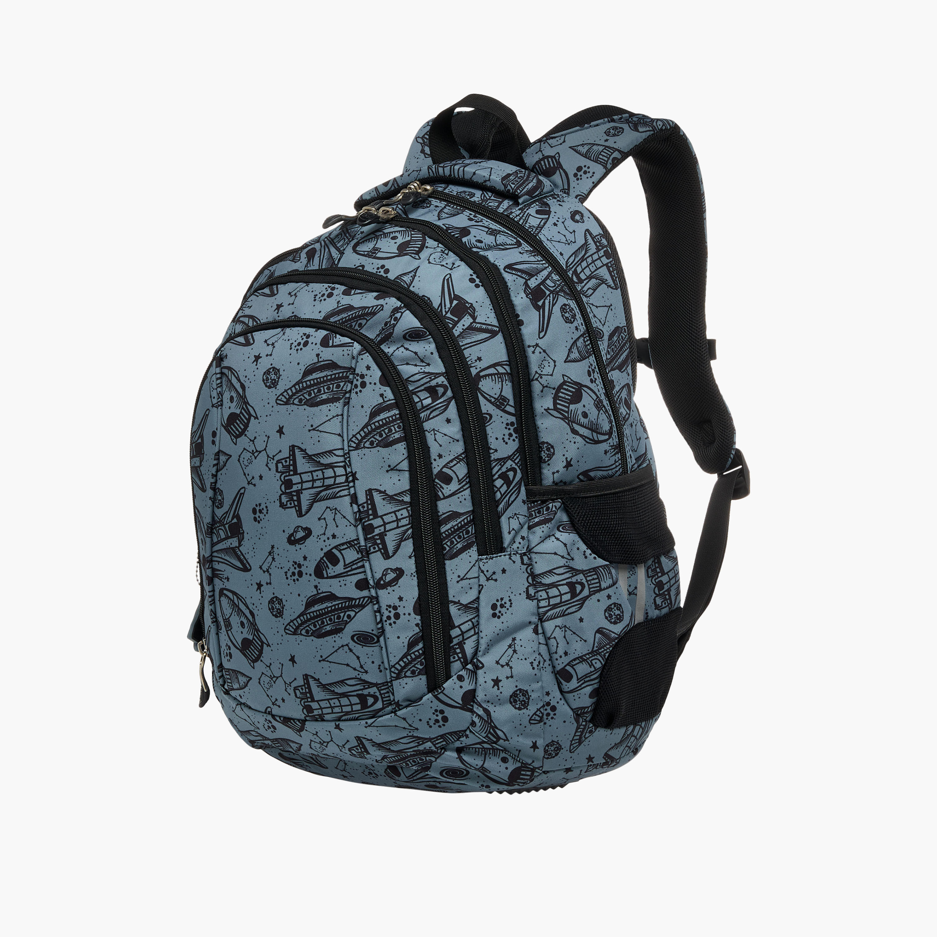 شنطة ظهر بطبعات فضاء وحمّالات كتف قابلة للتعديل من سانت رايت - 30x20x45 سم-school-bagsandbackpacks-backpacks-image-2