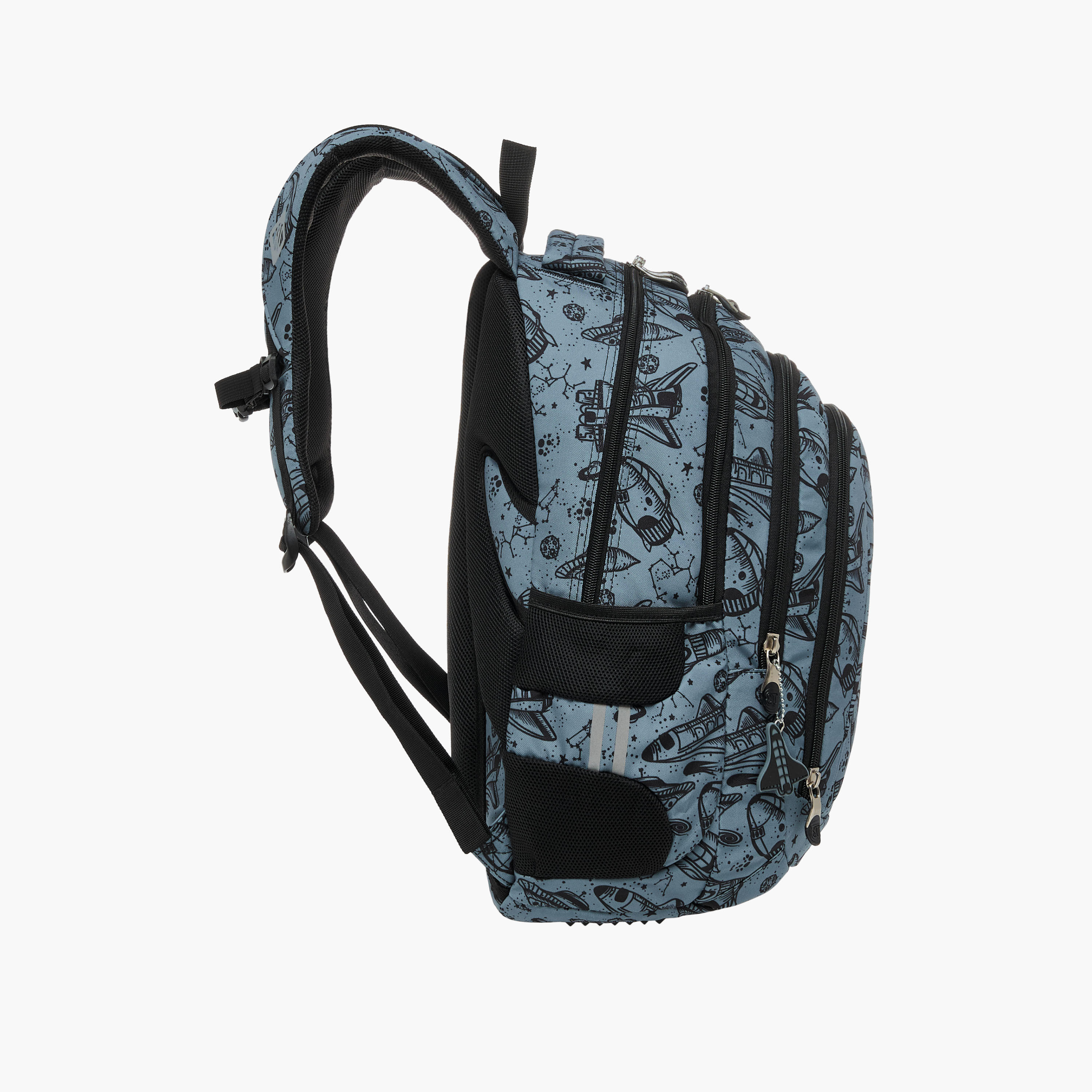 شنطة ظهر بطبعات فضاء وحمّالات كتف قابلة للتعديل من سانت رايت - 30x20x45 سم-school-bagsandbackpacks-backpacks-image-3