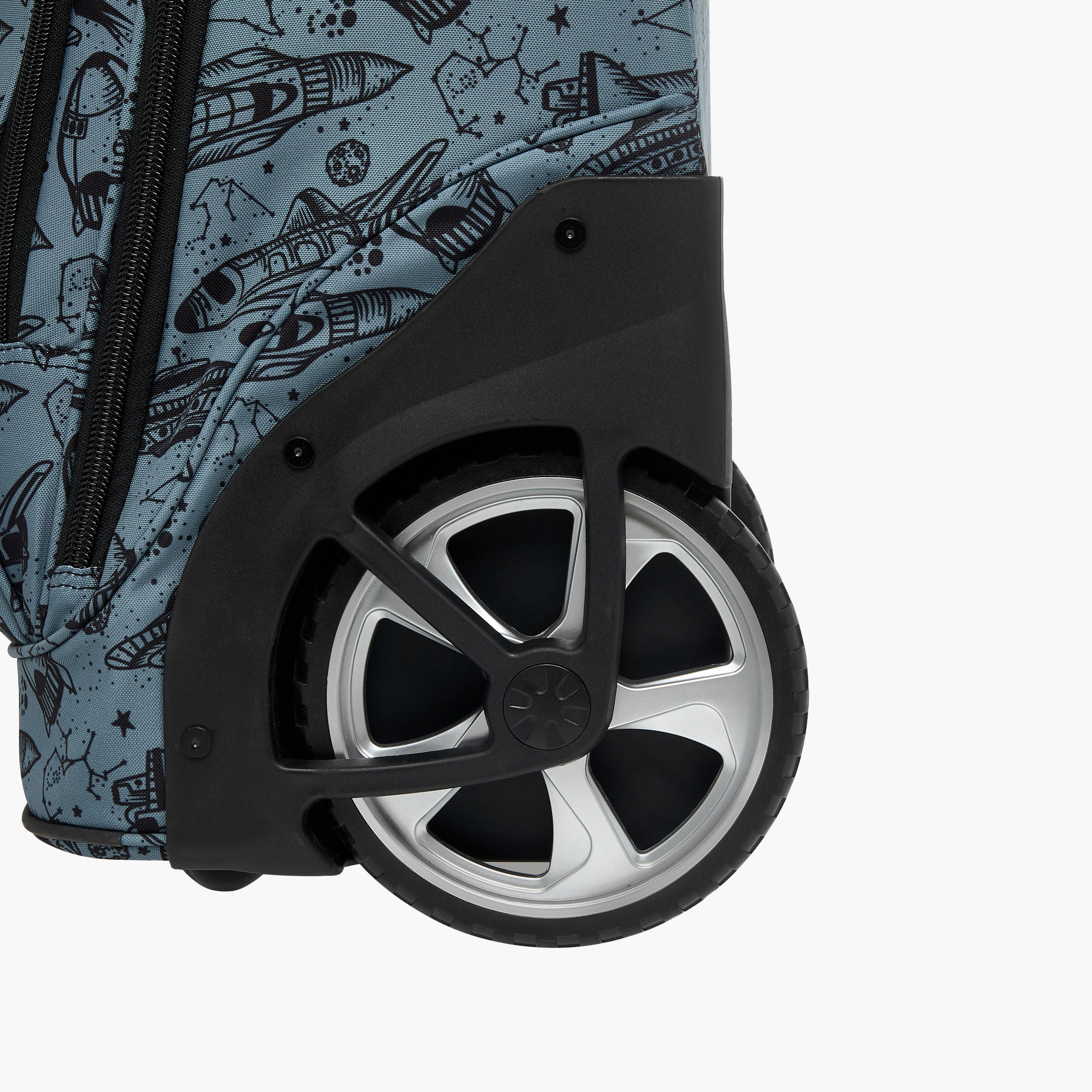 St.Right Space Trolley Bag for Boys 8-13 Years with Retractable Handle -school-bagsandbackpacks-trolleybags-image-10