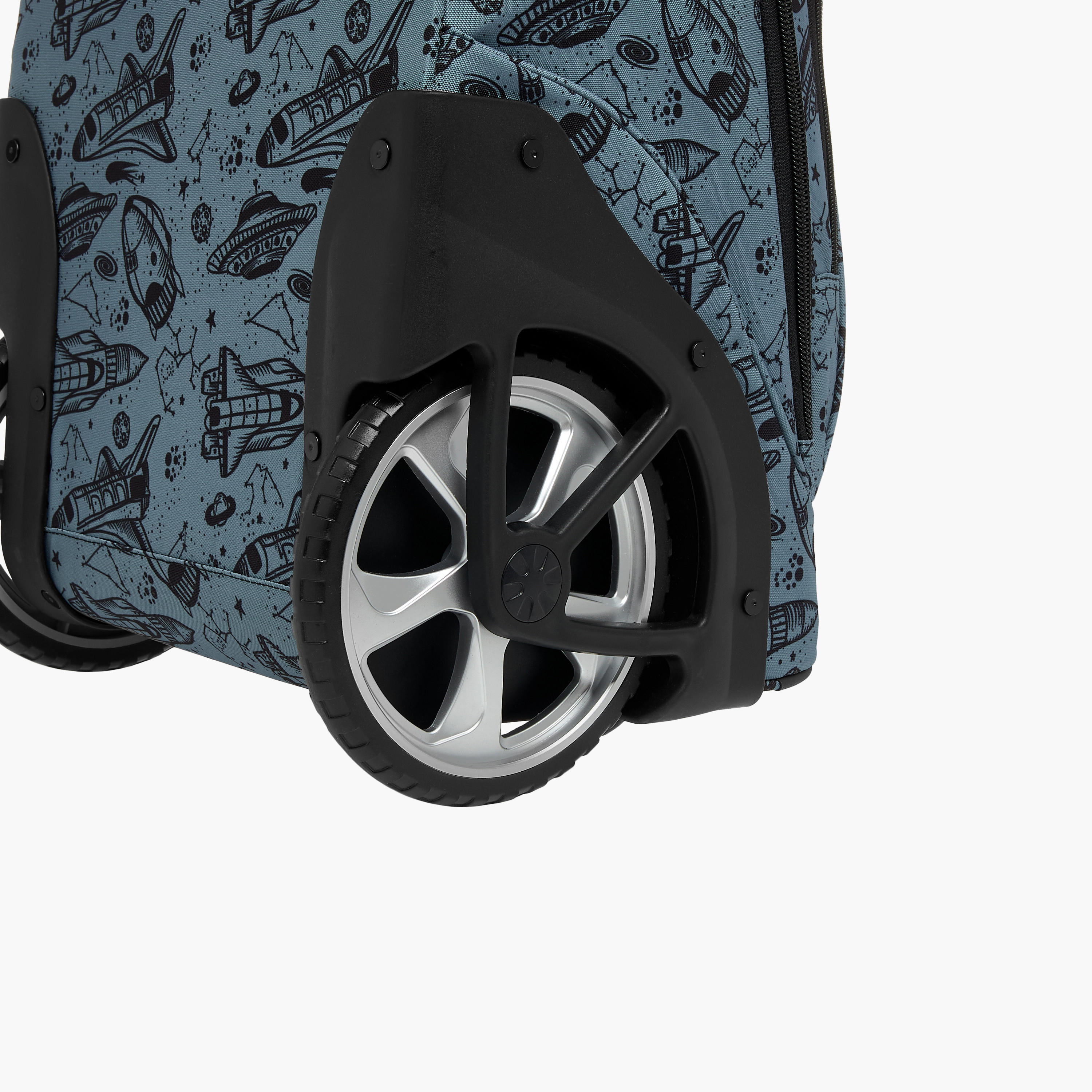 St.Right Space Trolley Bag for Boys 8-13 Years with Retractable Handle -school-bagsandbackpacks-trolleybags-image-6