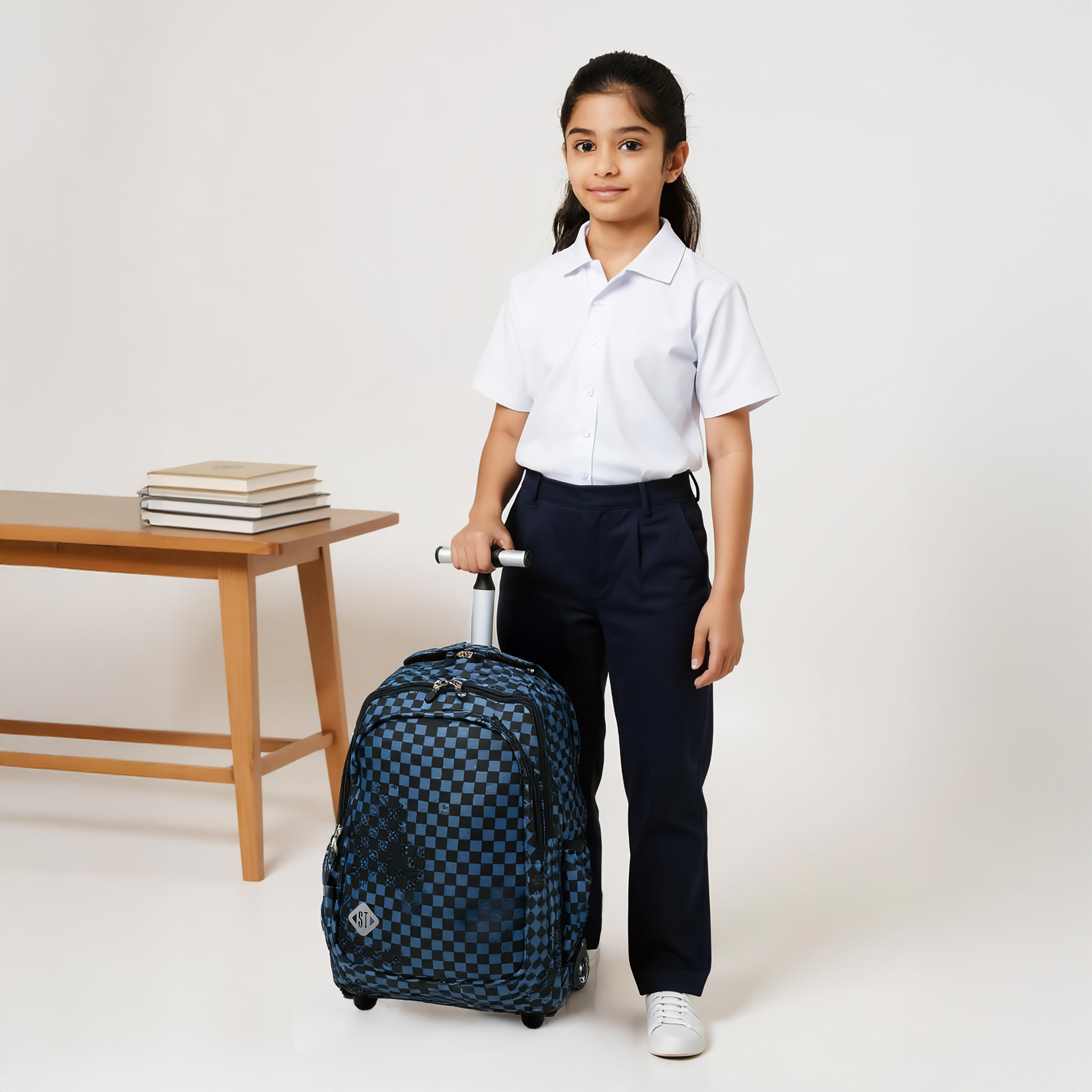 St.Right Shapes Trolley Bag for Boys 8-13 Years with Retractable Handle -school-bagsandbackpacks-trolleybags-image-3