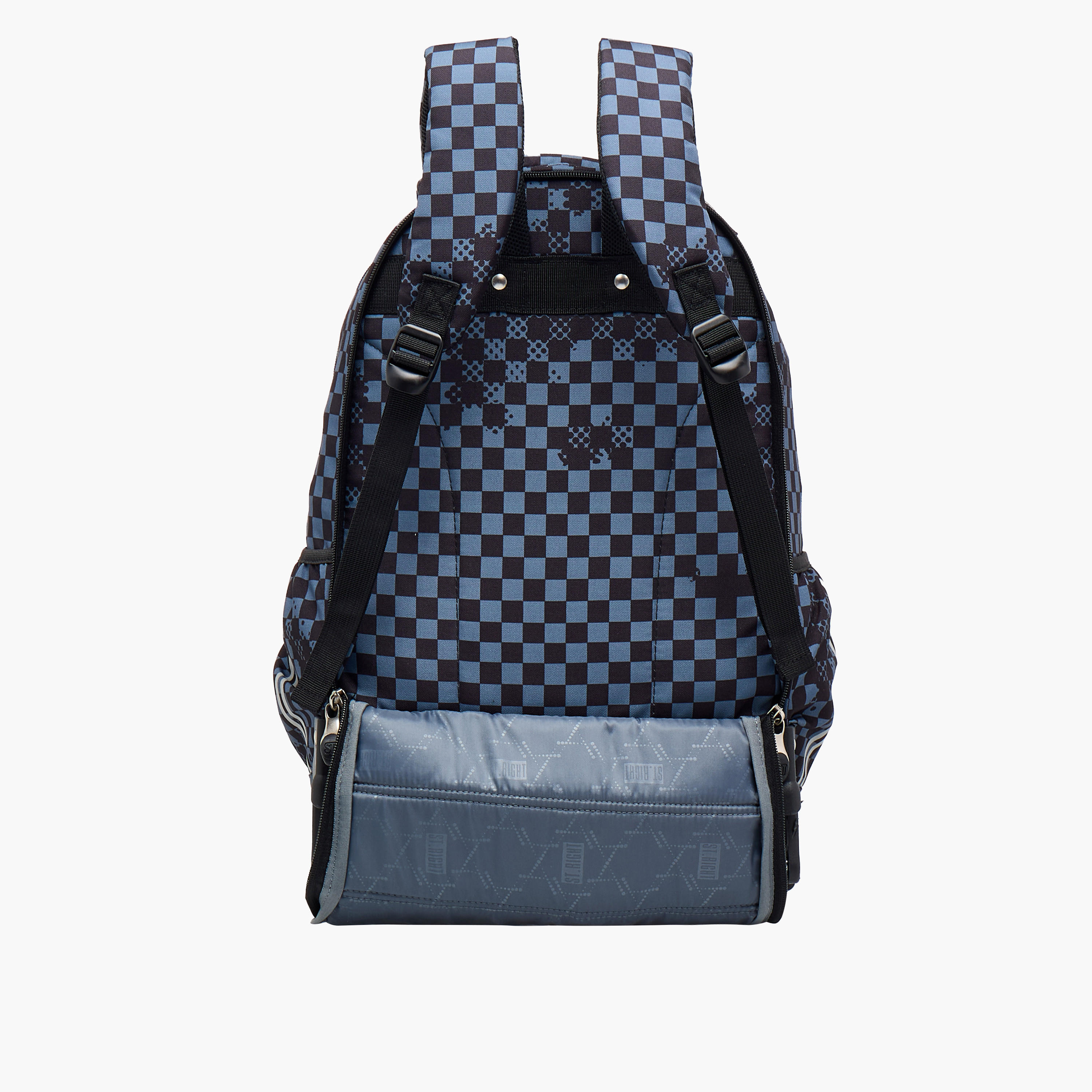 St.Right Shapes Trolley Bag for Boys 8-13 Years with Retractable Handle -school-bagsandbackpacks-trolleybags-image-7
