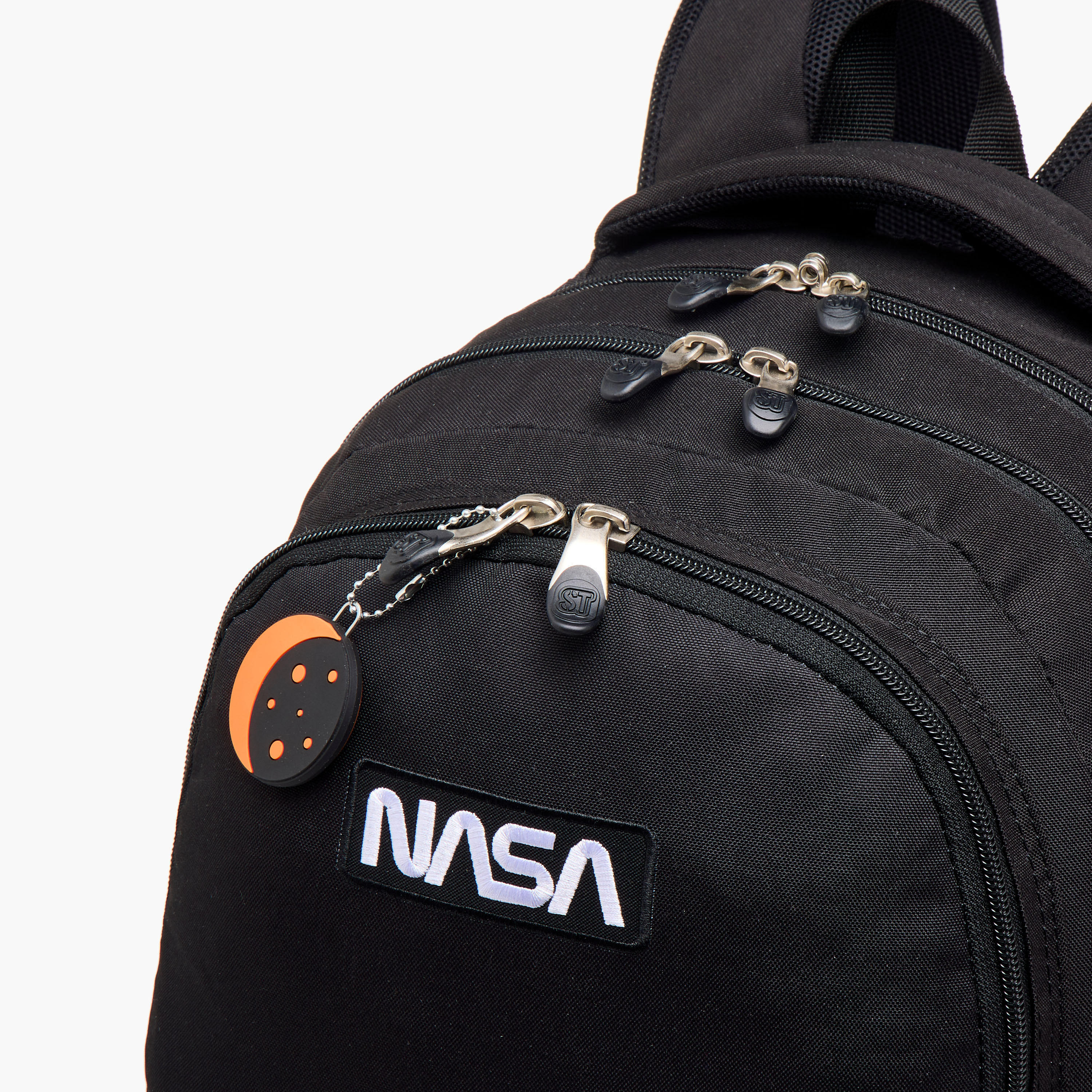 St.Right 18-inch Nasa Applique Backpack with Adjustable Straps and Zip Closure-30x20x45 cms-school-bagsandbackpacks-backpacks-image-5