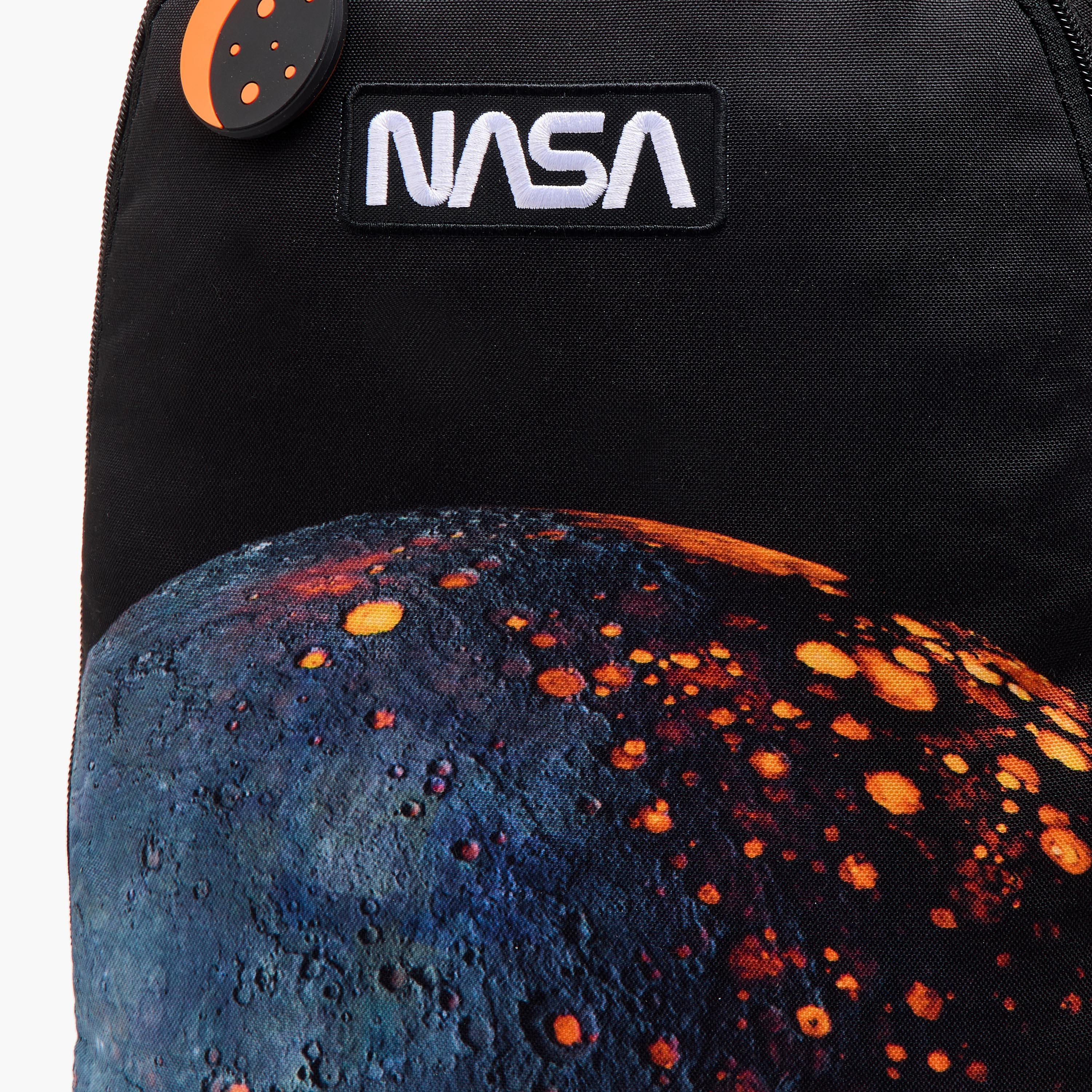 St.Right 18-inch Nasa Applique Backpack with Adjustable Straps and Zip Closure-30x20x45 cms-school-bagsandbackpacks-backpacks-image-6