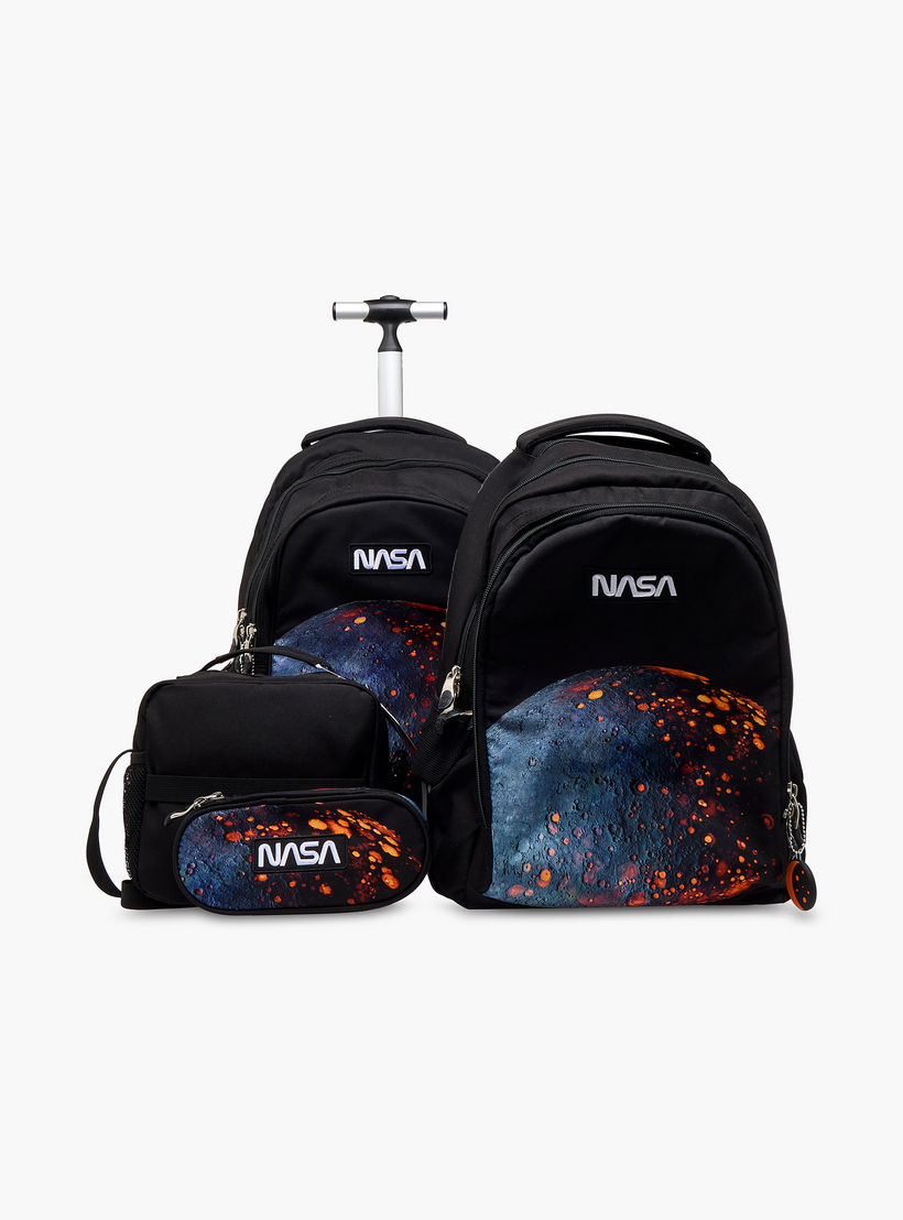 St.Right Nasa Applique Lunch Bag with Adjustable Strap and Zip Closure-school-lunchessentials-lunchbags-image-9