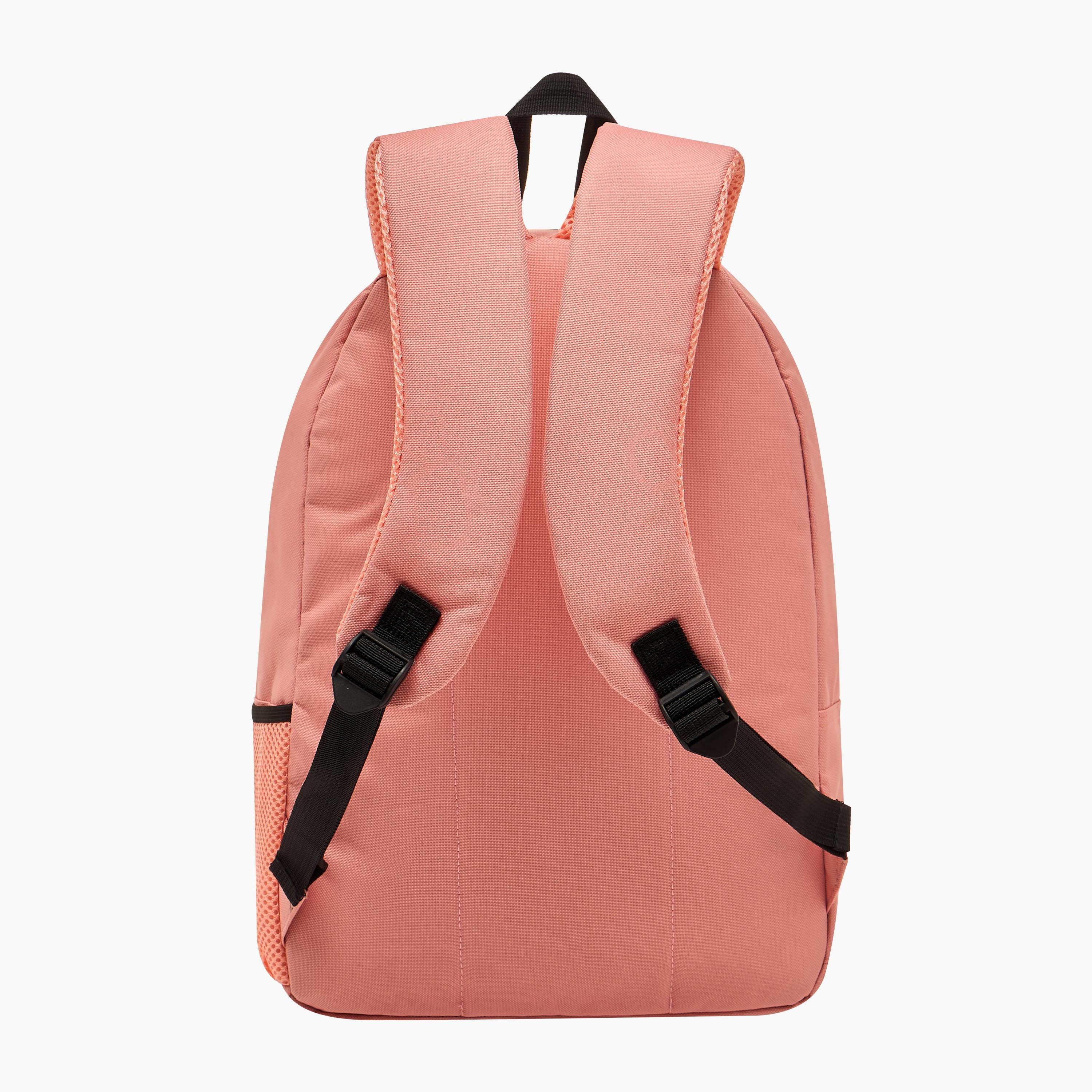 طقم شنطة ظهر مدرسية 12 قطعة سادة للبنات 5-8 سنوات مع شنطة غداء ومقلمة من سايلون-school-bagsandbackpacks-sets-image-4