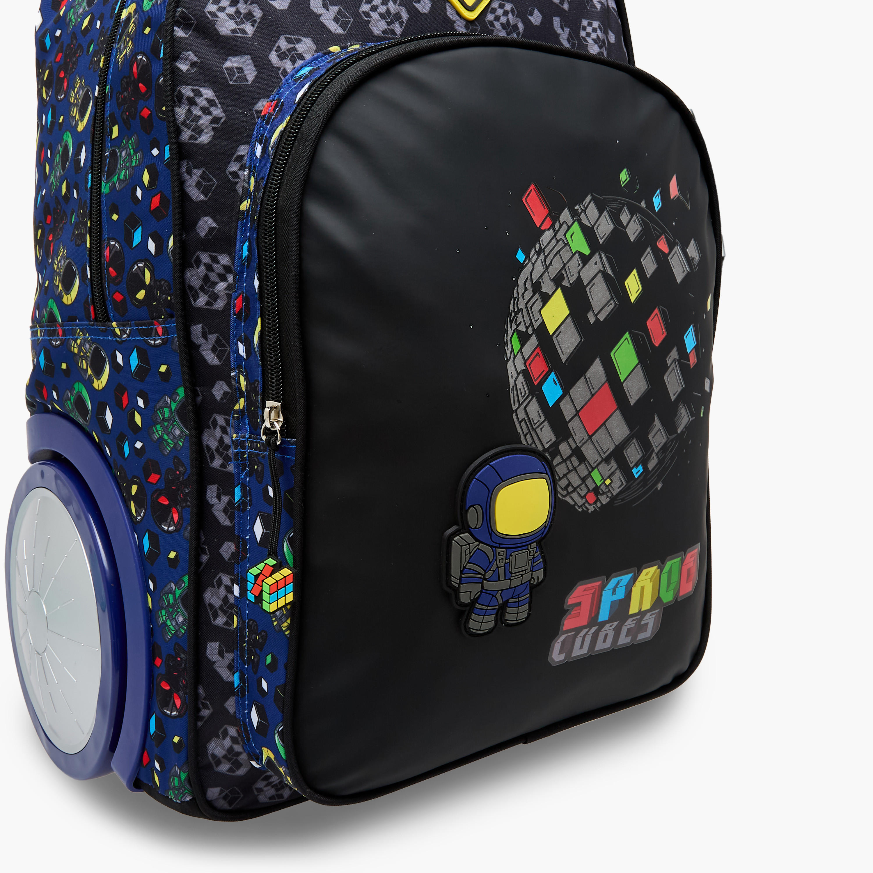 New Expressions Gaming 3-Piece School Trolley Bag Set for Boys 8-13 Years with Lunch Bag and Pencil Pouch -school-bagsandbackpacks-trolleybags-image-11