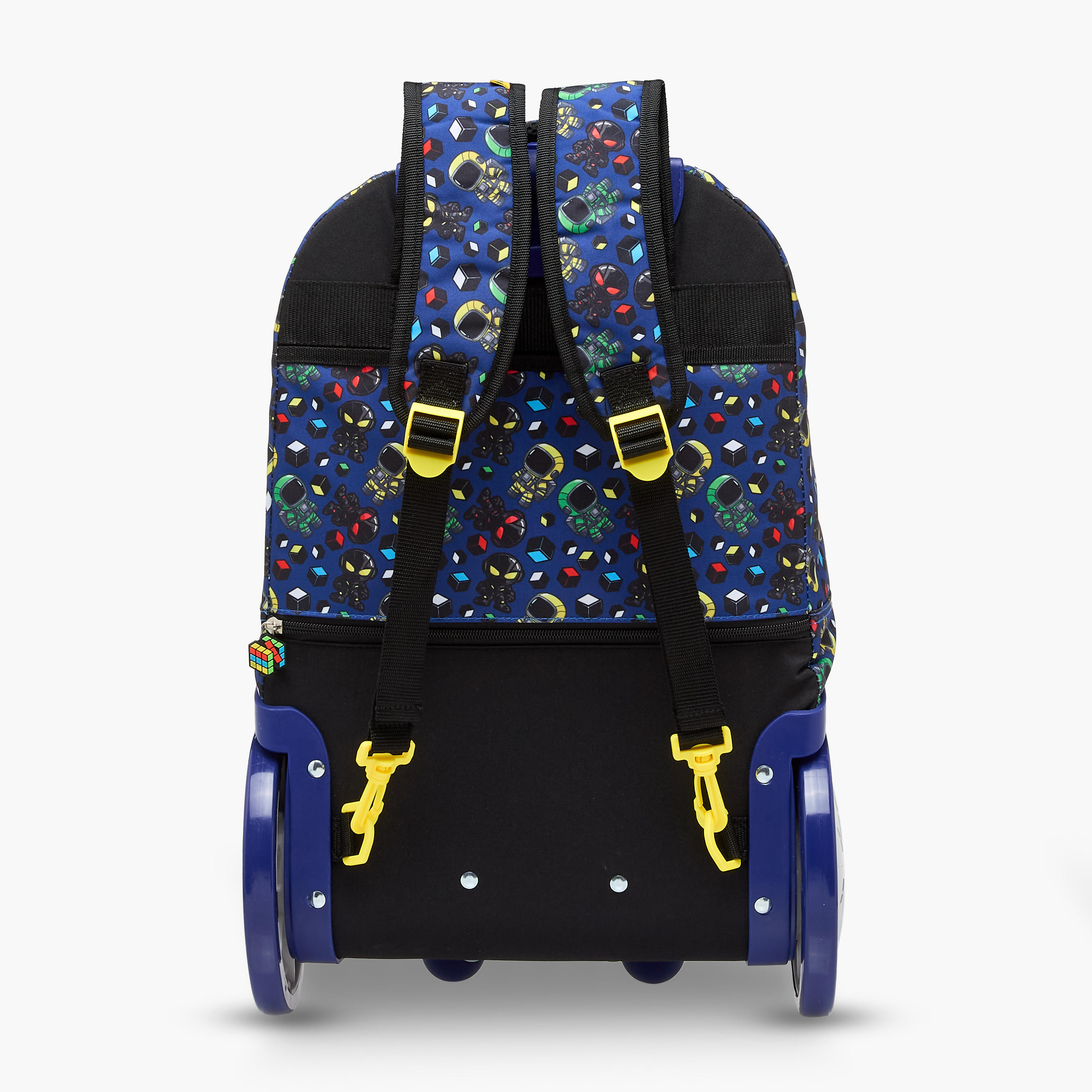 New Expressions Gaming 3-Piece School Trolley Bag Set for Boys 8-13 Years with Lunch Bag and Pencil Pouch -school-bagsandbackpacks-trolleybags-image-6