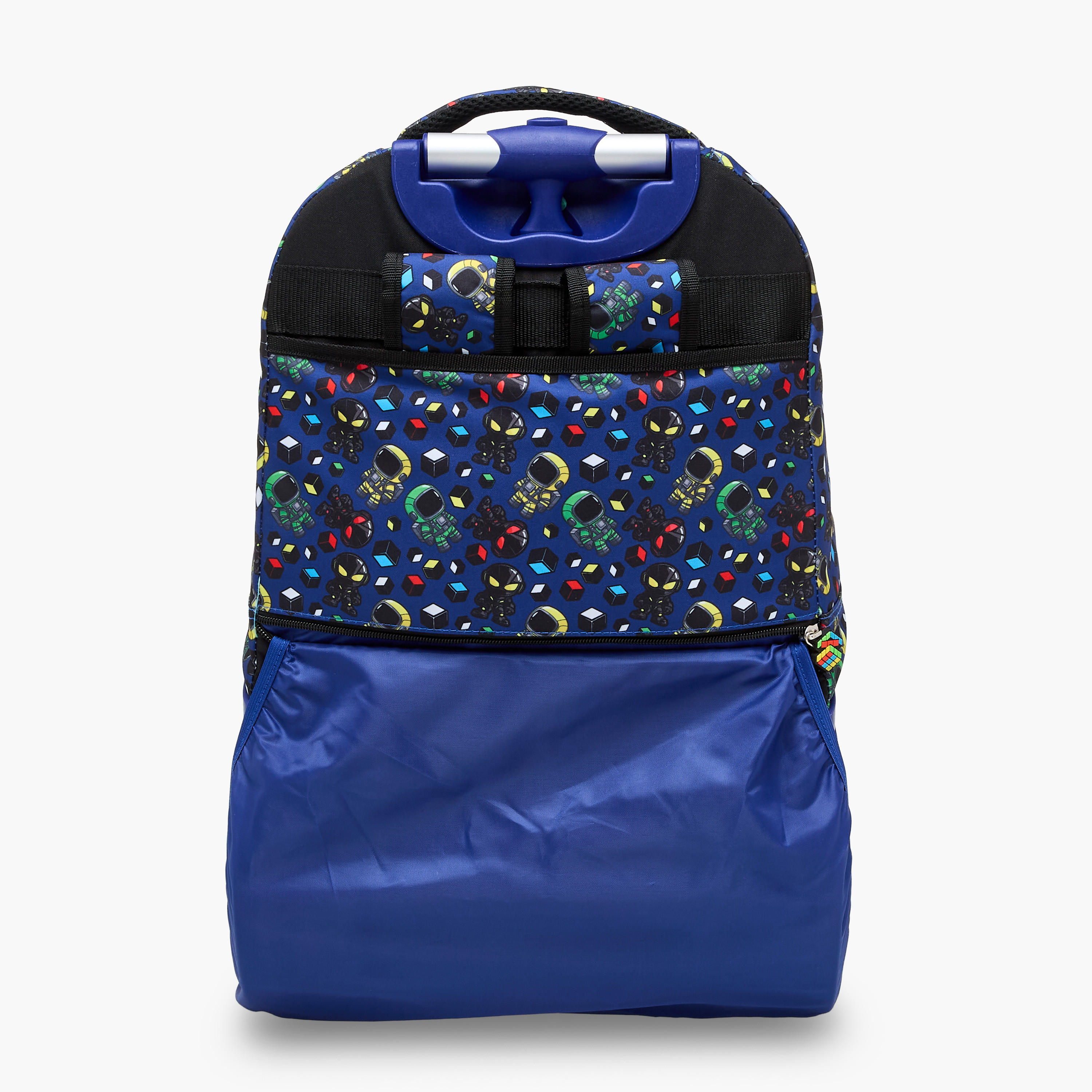 New Expressions Gaming 3-Piece School Trolley Bag Set for Boys 8-13 Years with Lunch Bag and Pencil Pouch -school-bagsandbackpacks-trolleybags-image-8