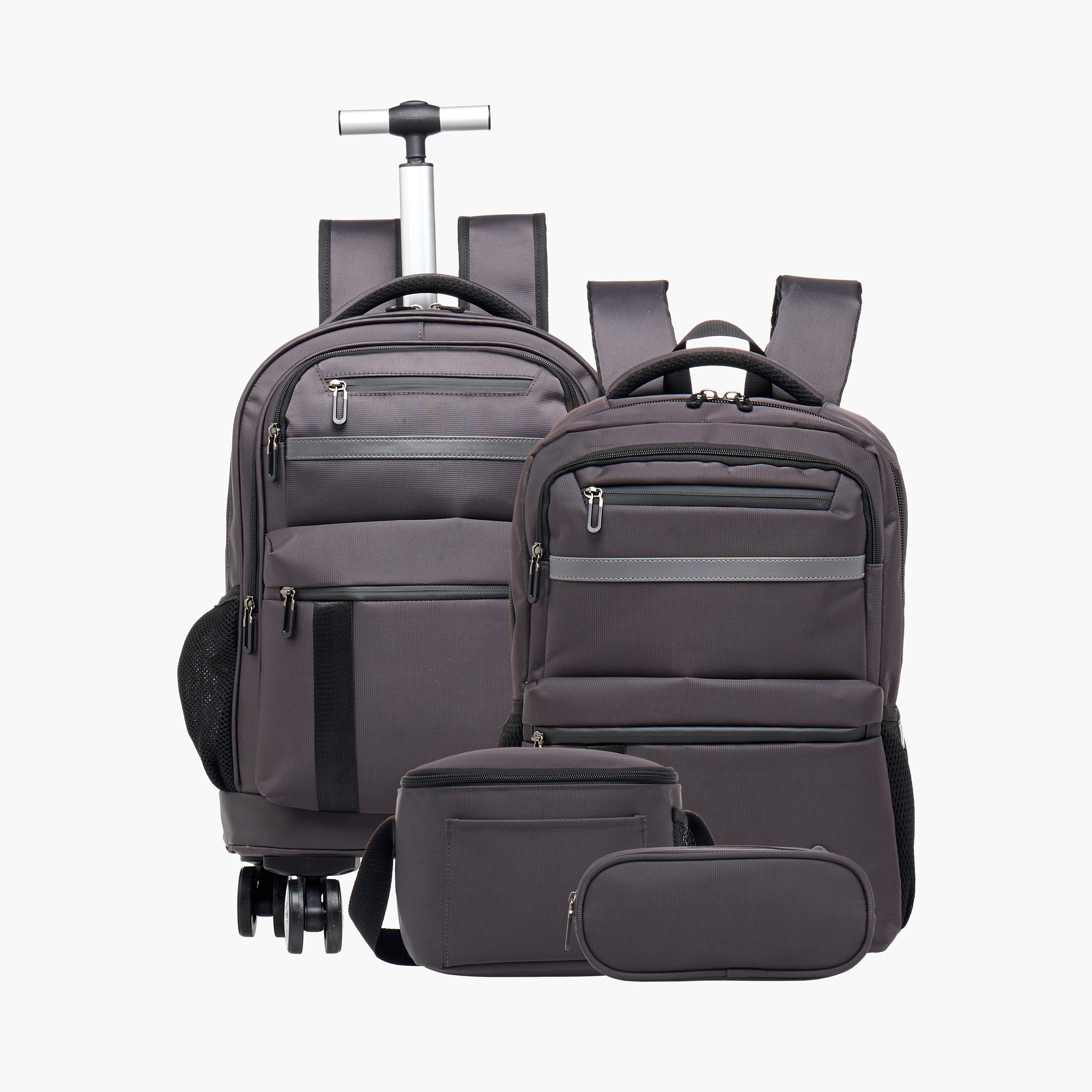 Solid 18-inch Backpack with Adjustable Straps and Zip Closure - 46x32x14 cms-school-bagsandbackpacks-backpacks-image-13