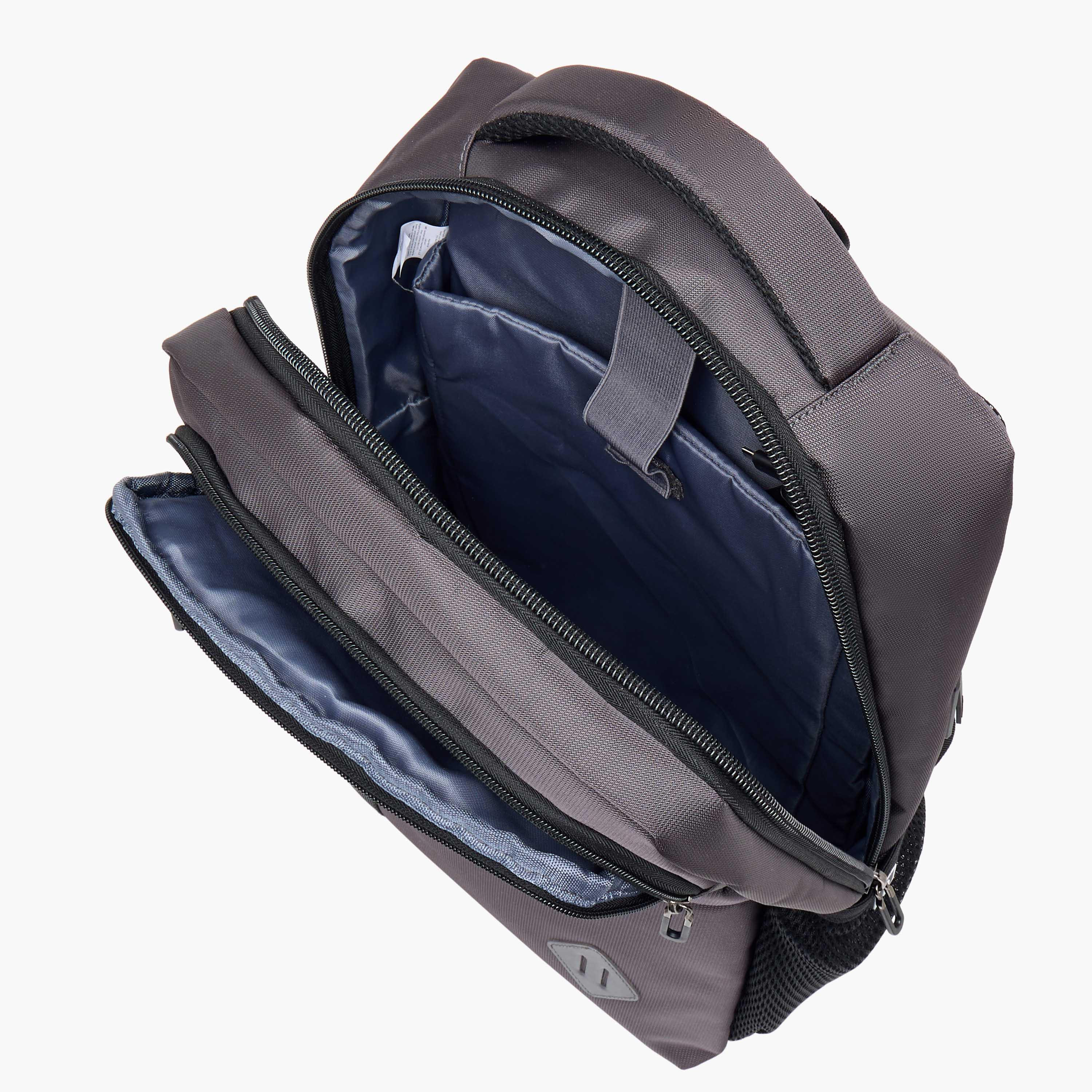 Solid 18-inch Backpack with Adjustable Straps and Zip Closure - 46x32x14 cms-school-bagsandbackpacks-backpacks-image-11