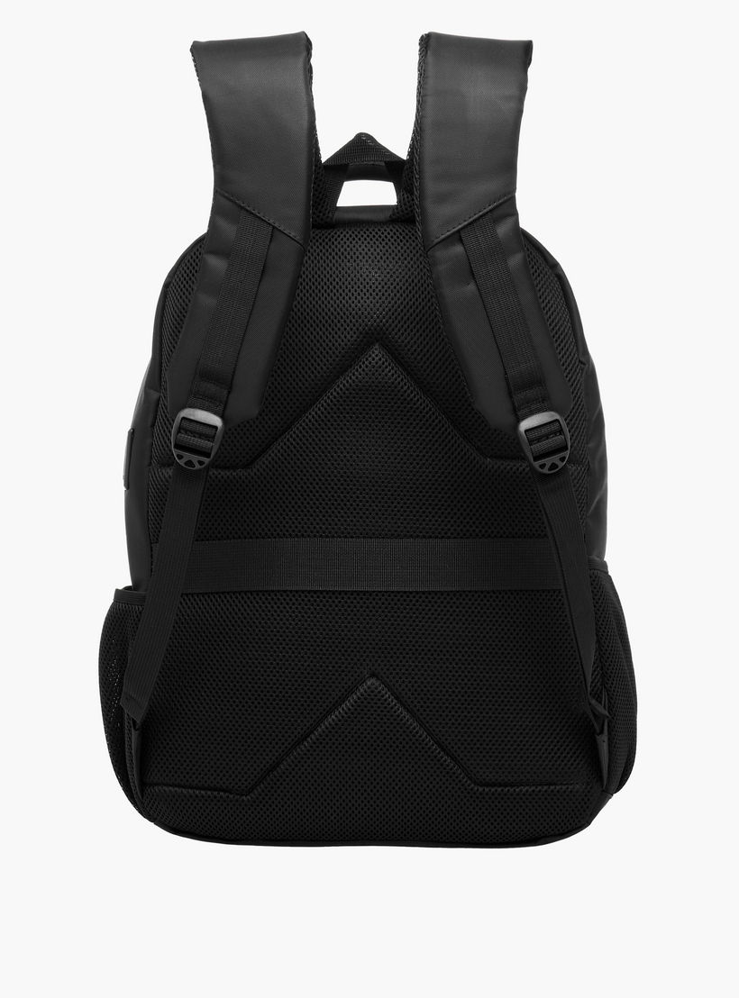 Tech Solid 18-Inch Backpack with Adjustable Shoulder Straps and Zip Closure - 46x32x16 cms-school-bagsandbackpacks-backpacks-image-6