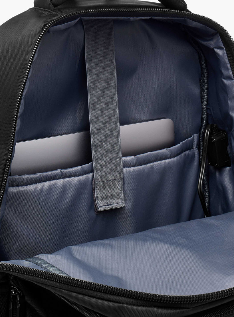 Tech Solid 18-Inch Backpack with Adjustable Shoulder Straps and Zip Closure - 46x32x16 cms-school-bagsandbackpacks-backpacks-image-10