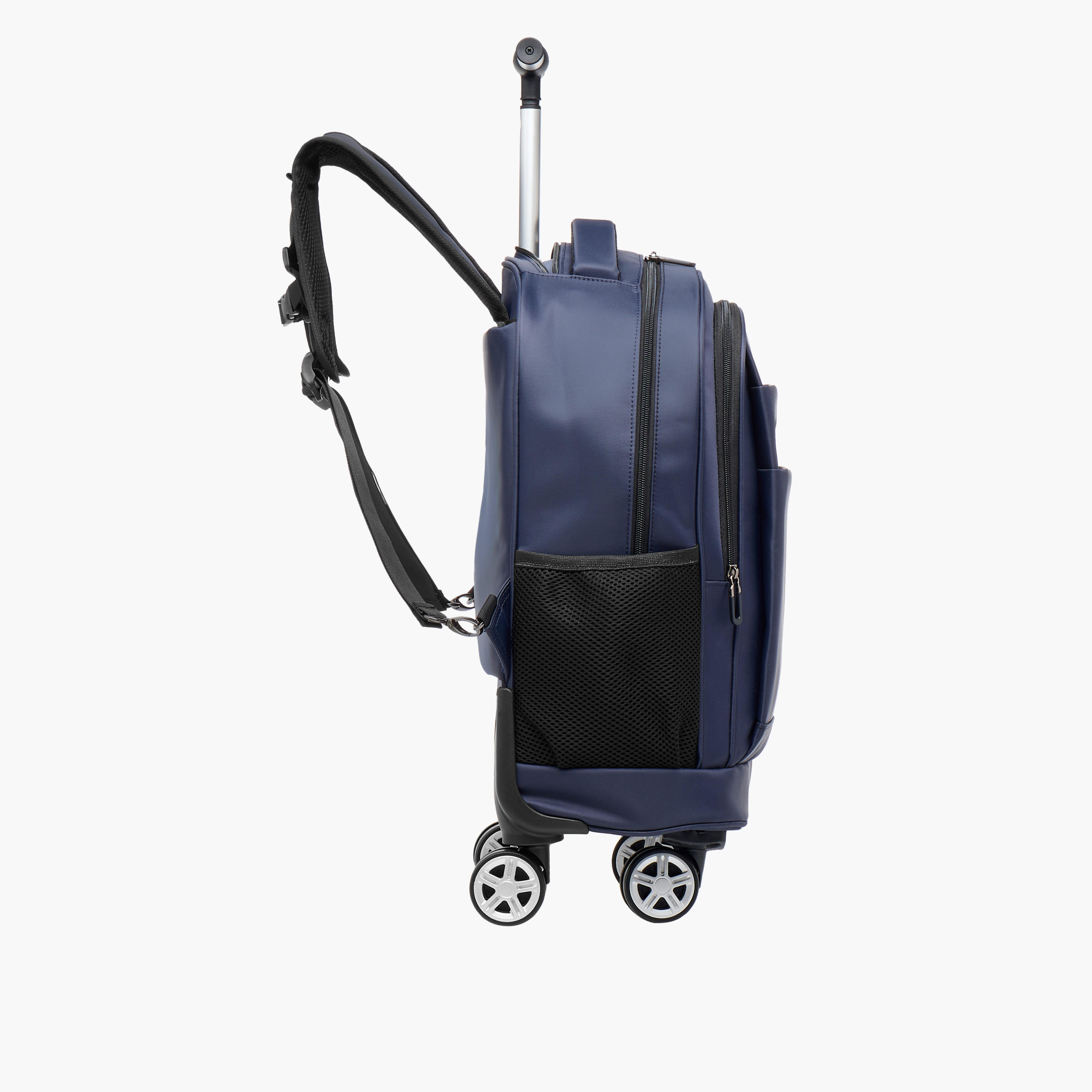 شنطة ترولي سادة للأطفال 8-13 سنة بأحزمة كتف مبطّنة - 18 بوصة -school-bagsandbackpacks-trolleybags-image-6