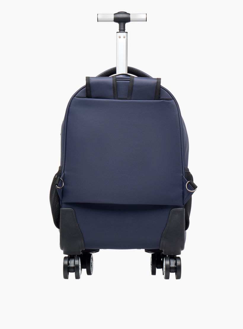 شنطة ترولي سادة للأطفال 8-13 سنة بأحزمة كتف مبطّنة - 18 بوصة -school-bagsandbackpacks-trolleybags-image-8