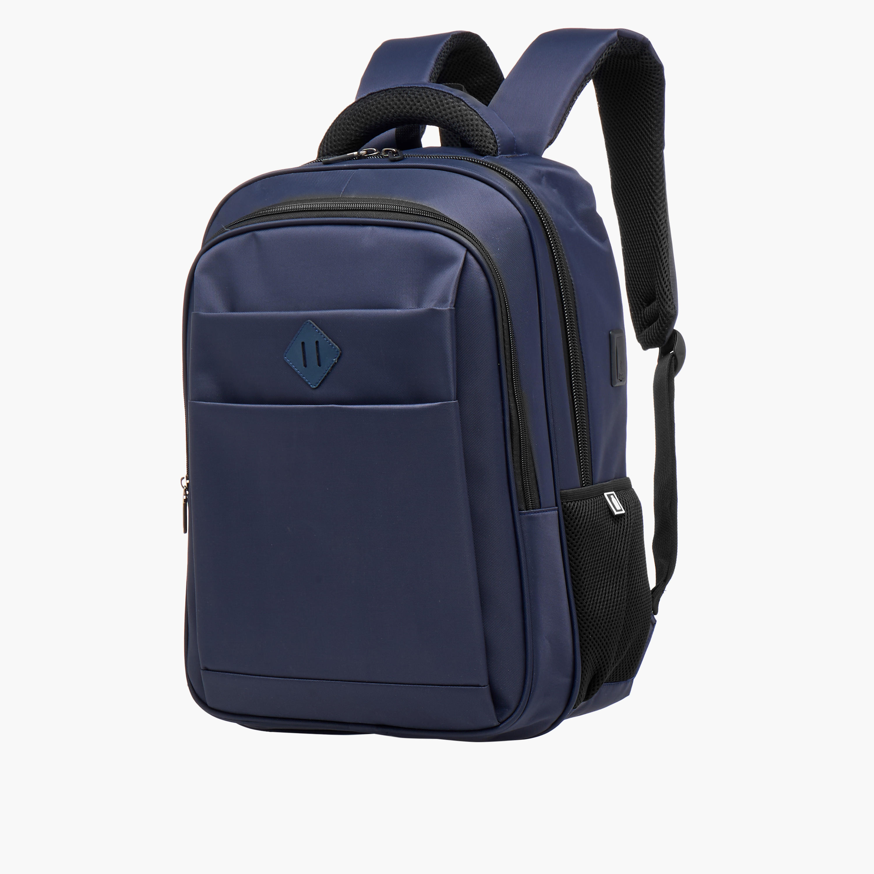شنطة ظهر سادة 18 بوصة بحمّالات قابلة للتعديل وسحّاب إغلاق - 46x32x18 سم-school-bagsandbackpacks-backpacks-image-4