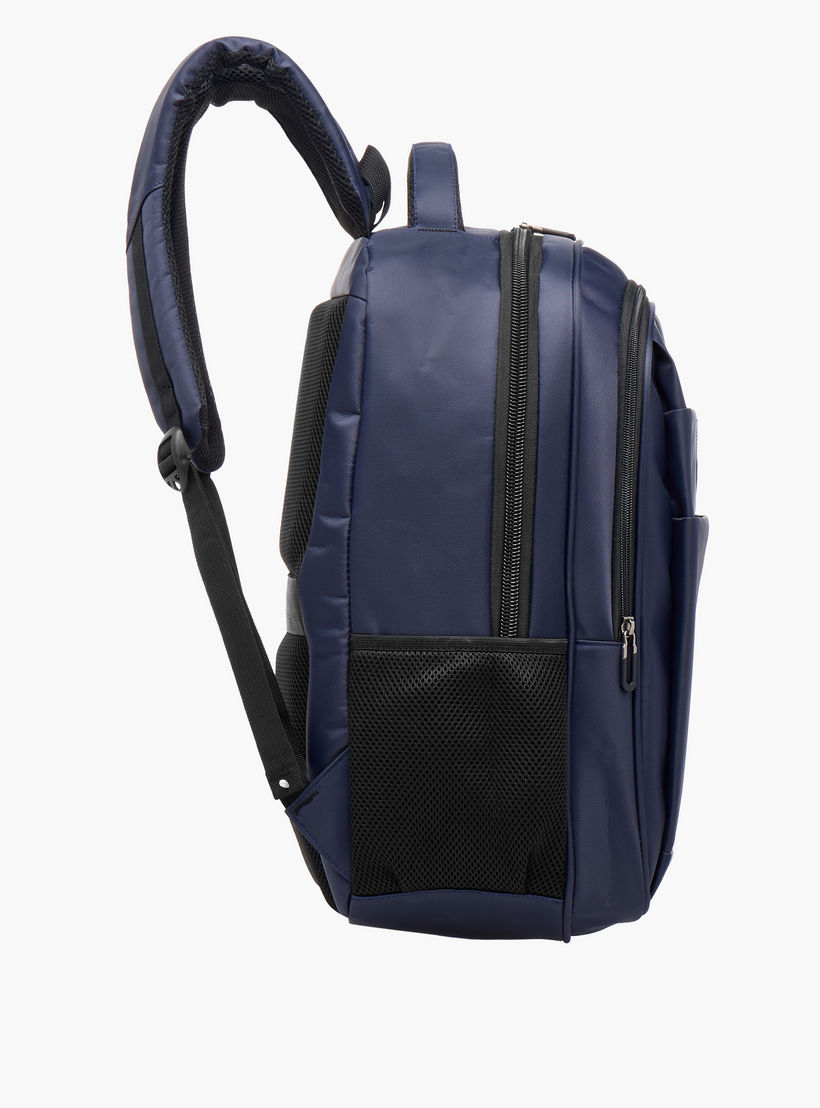 شنطة ظهر سادة 18 بوصة بحمّالات قابلة للتعديل وسحّاب إغلاق - 46x32x18 سم-school-bagsandbackpacks-backpacks-image-5
