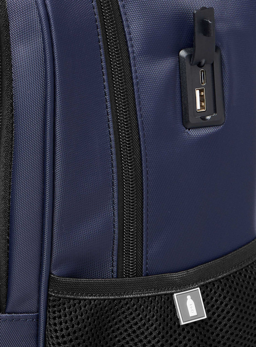 شنطة ظهر سادة 18 بوصة بحمّالات قابلة للتعديل وسحّاب إغلاق - 46x32x18 سم-school-bagsandbackpacks-backpacks-image-9