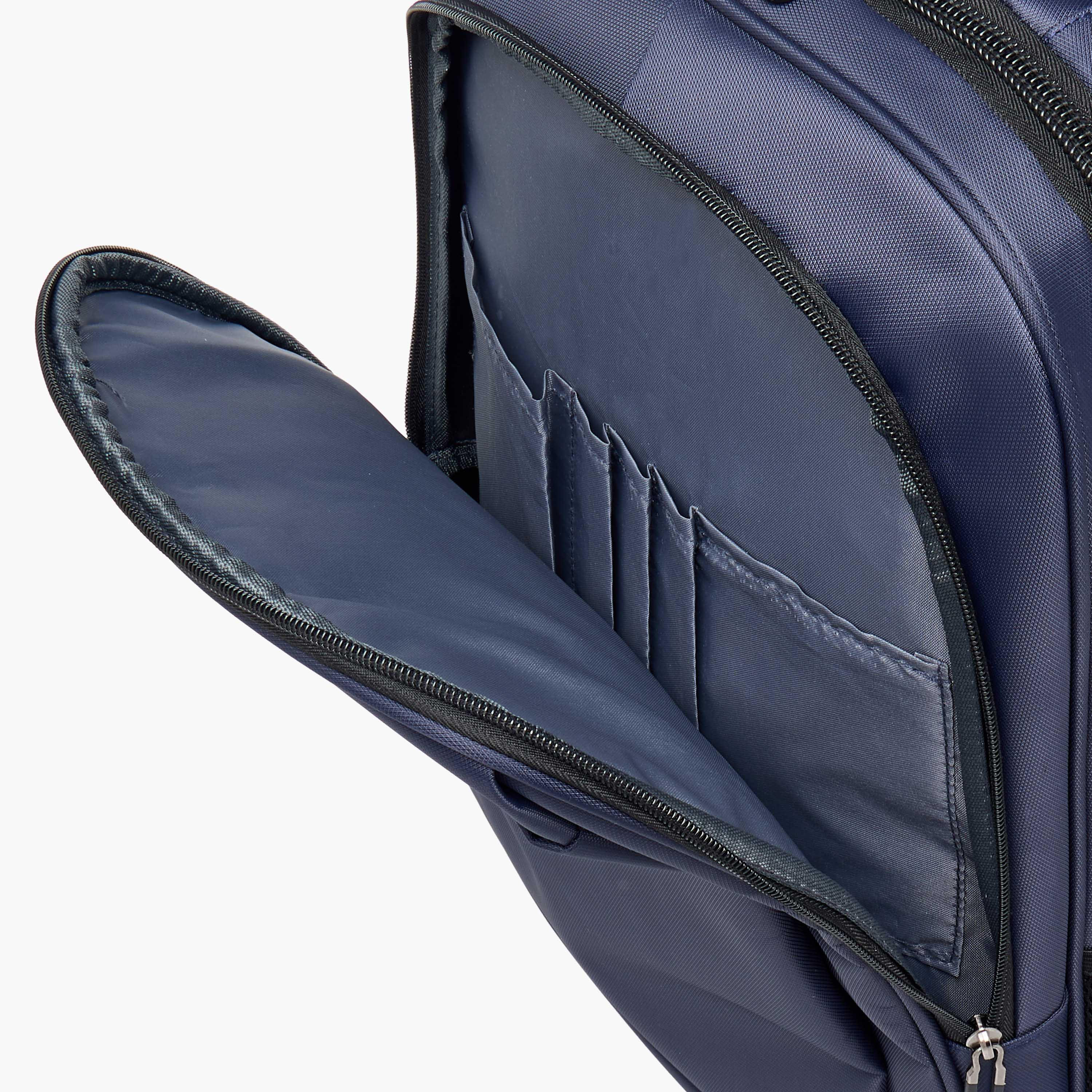 شنطة ظهر سادة 18 بوصة بحمّالات قابلة للتعديل وسحّاب إغلاق - 46x32x18 سم-school-bagsandbackpacks-backpacks-image-10