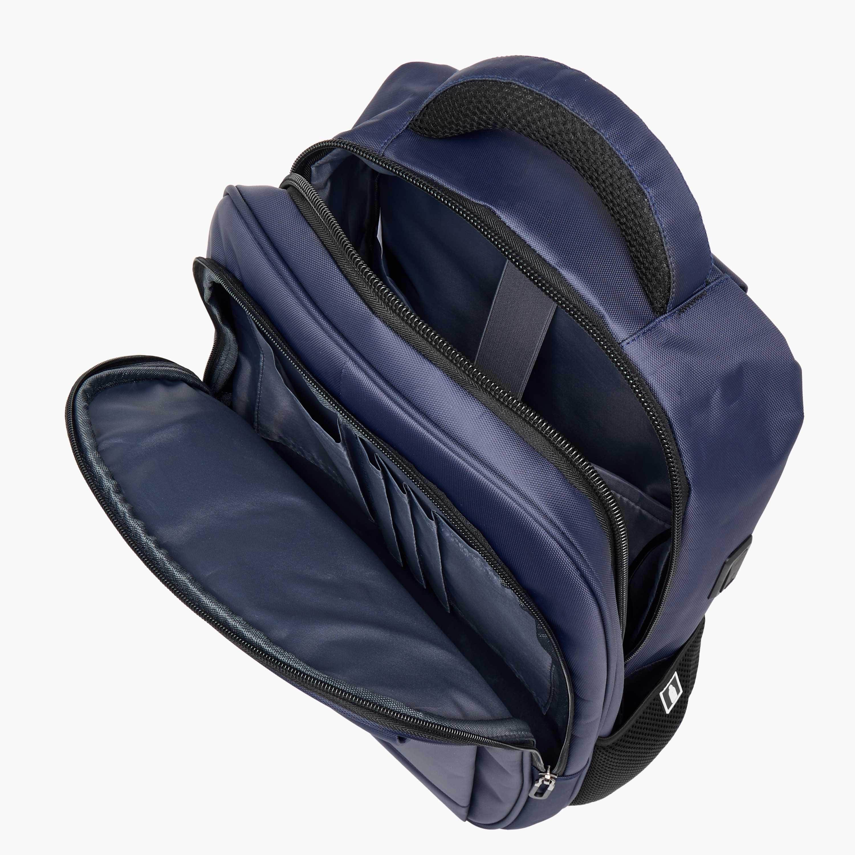 شنطة ظهر سادة 18 بوصة بحمّالات قابلة للتعديل وسحّاب إغلاق - 46x32x18 سم-school-bagsandbackpacks-backpacks-image-11