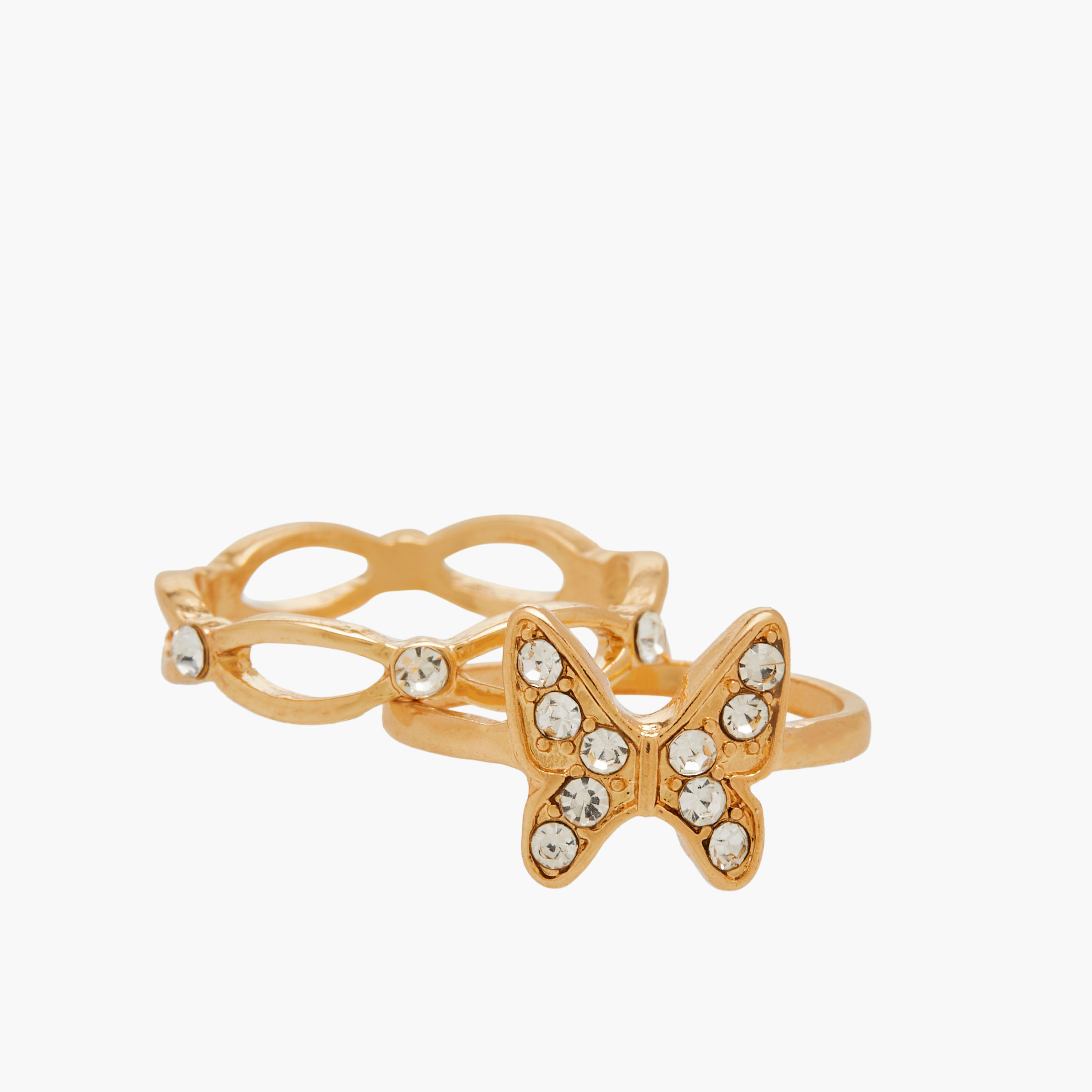 مجموعة خواتم ميتاليك متنوعة - 5 قطع-women-watchesandjewellery-jewellery-rings-image-3