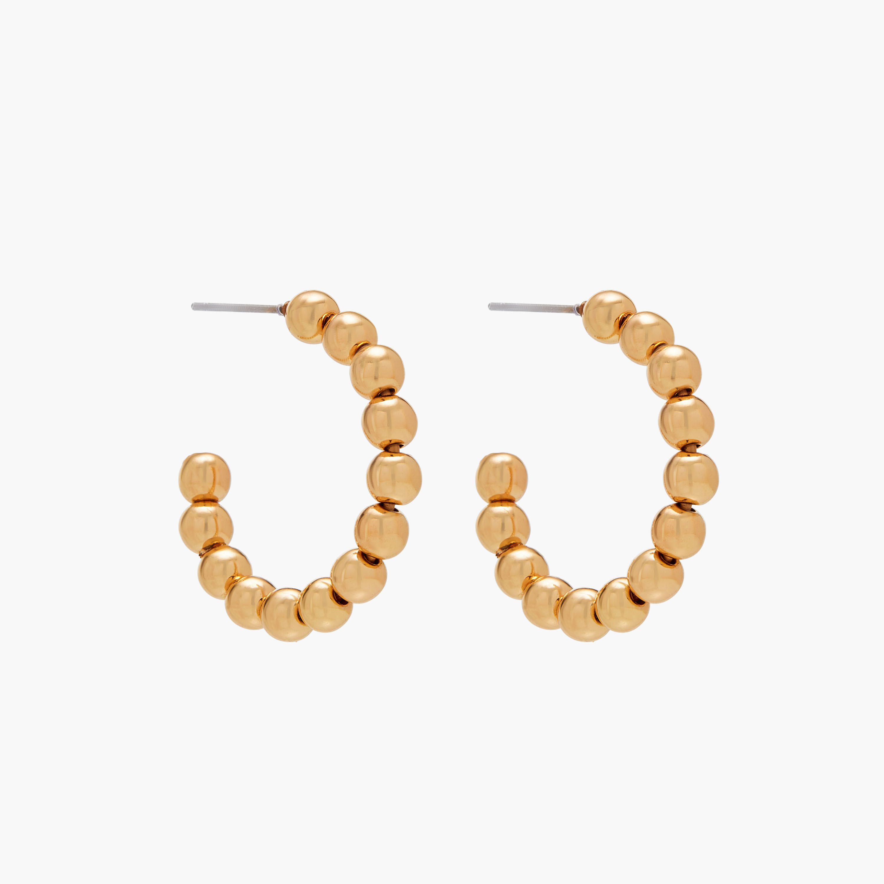 Assorted Metallic Earrings with Pushback Closure - Set of 3-women-watchesandjewellery-jewellery-earrings-image-3