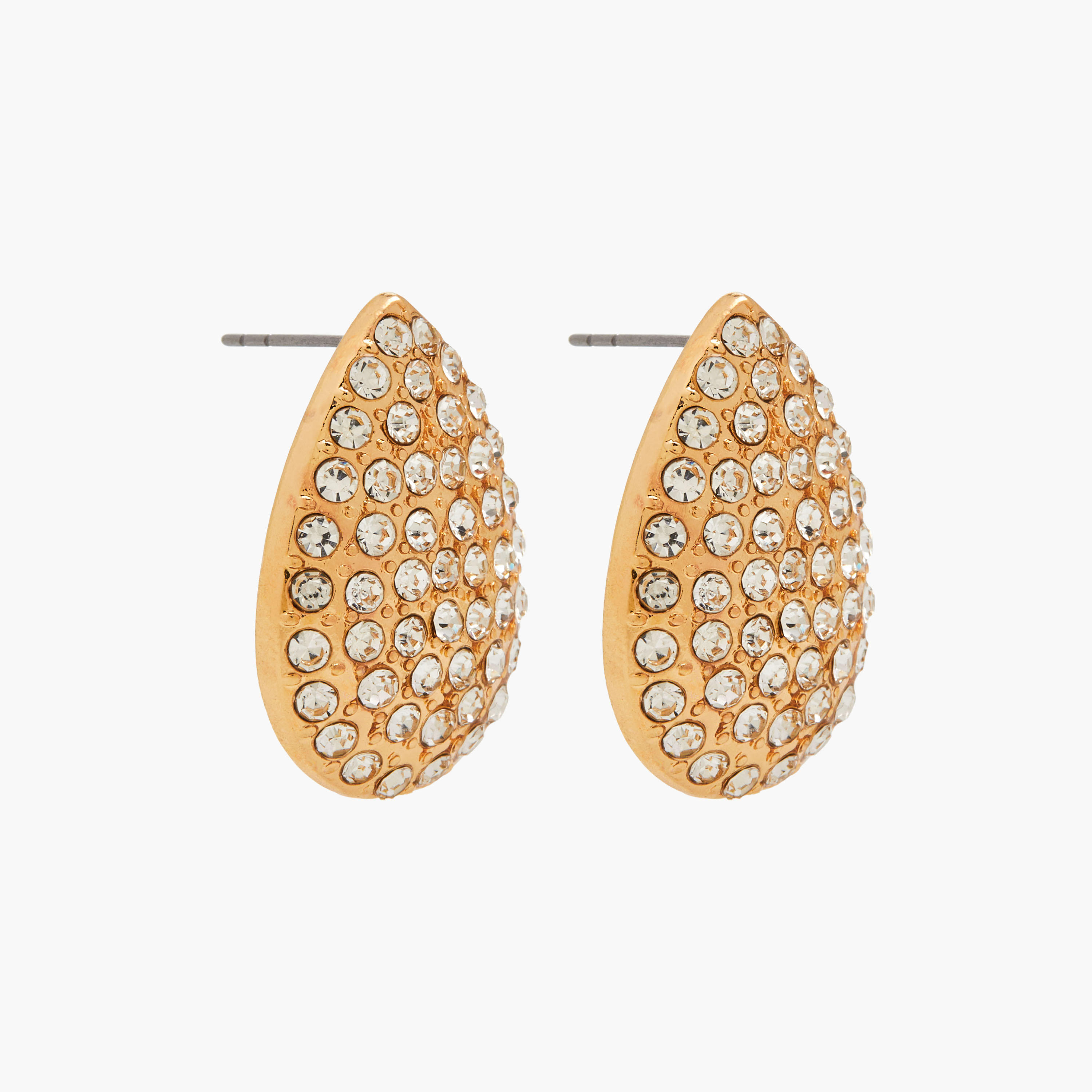 حلقان ميتالك متنوعة مرصّعة بمكبس إغلاق خلفي - قطعتين-women-watchesandjewellery-jewellery-earrings-image-3