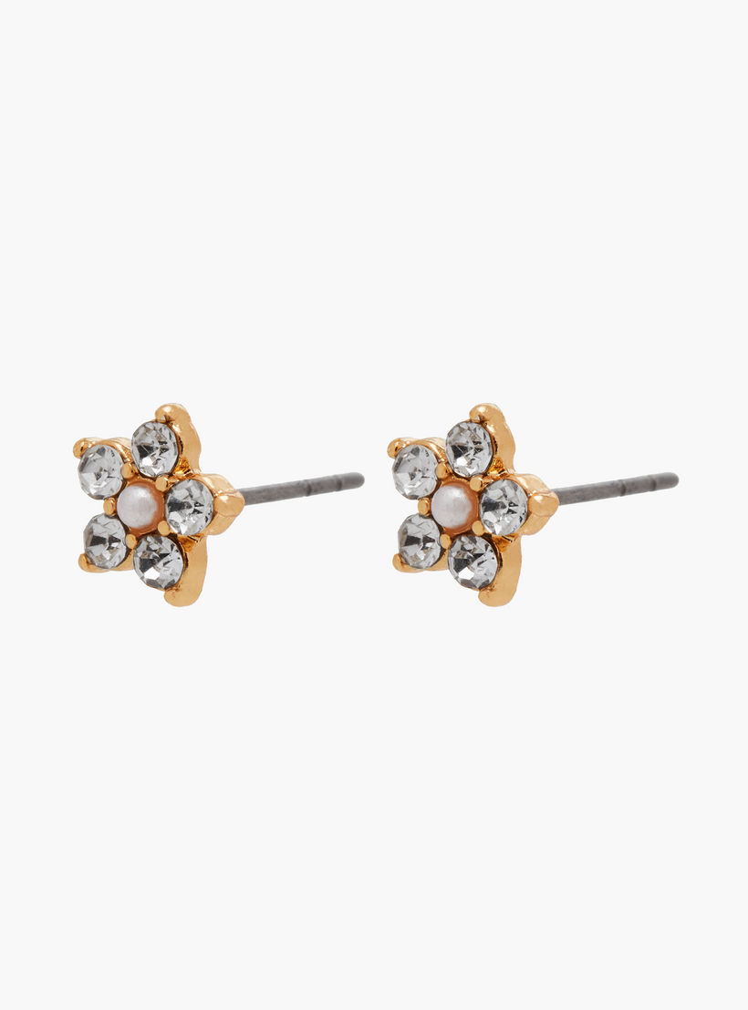حلقان مزينة بمكبس إغلاق خلفي - طقم من 9 أزواج-women-watchesandjewellery-jewellery-earrings-image-5