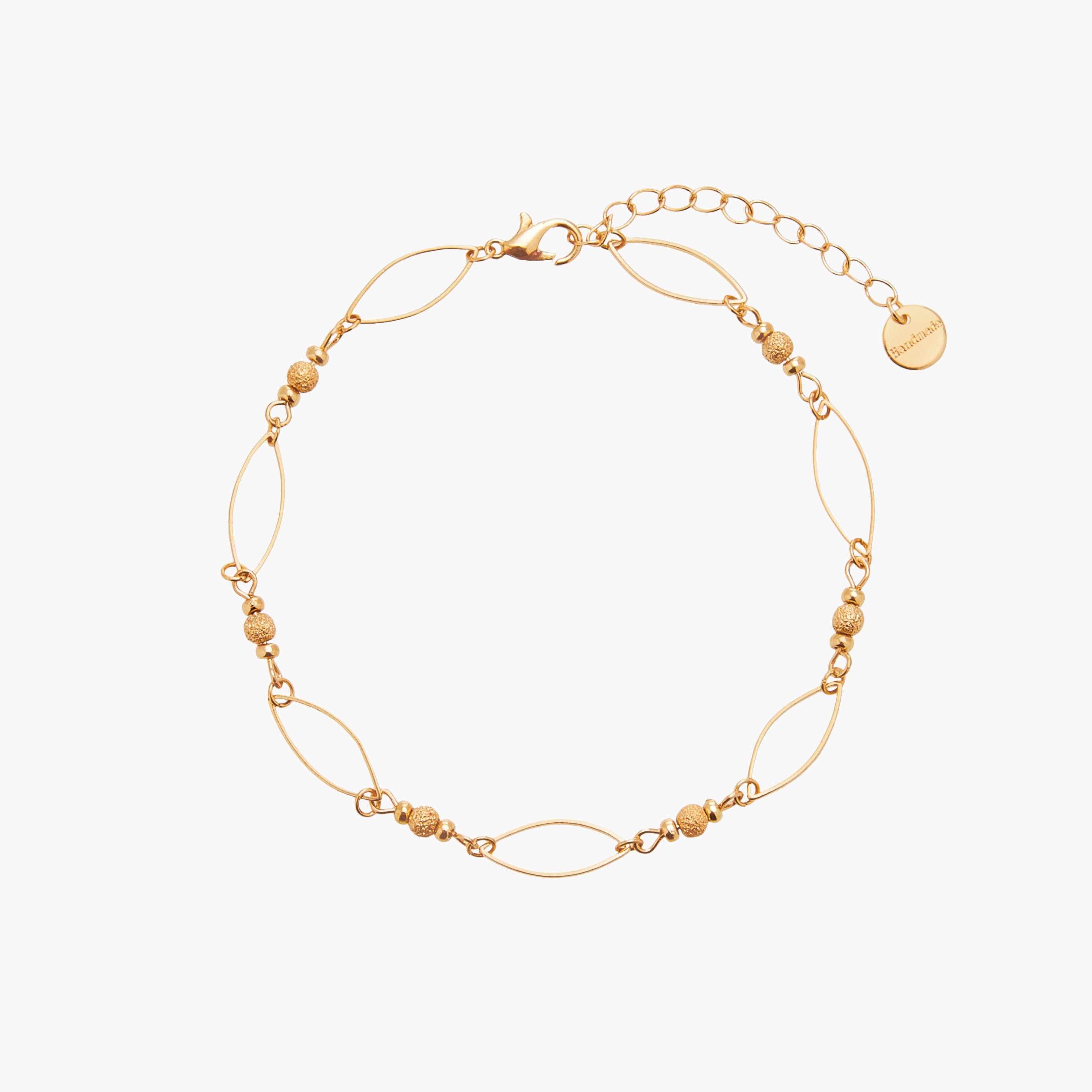 خلخال مزين بالخرز بمشبك إغلاق-women-watchesandjewellery-jewellery-anklets-image-2