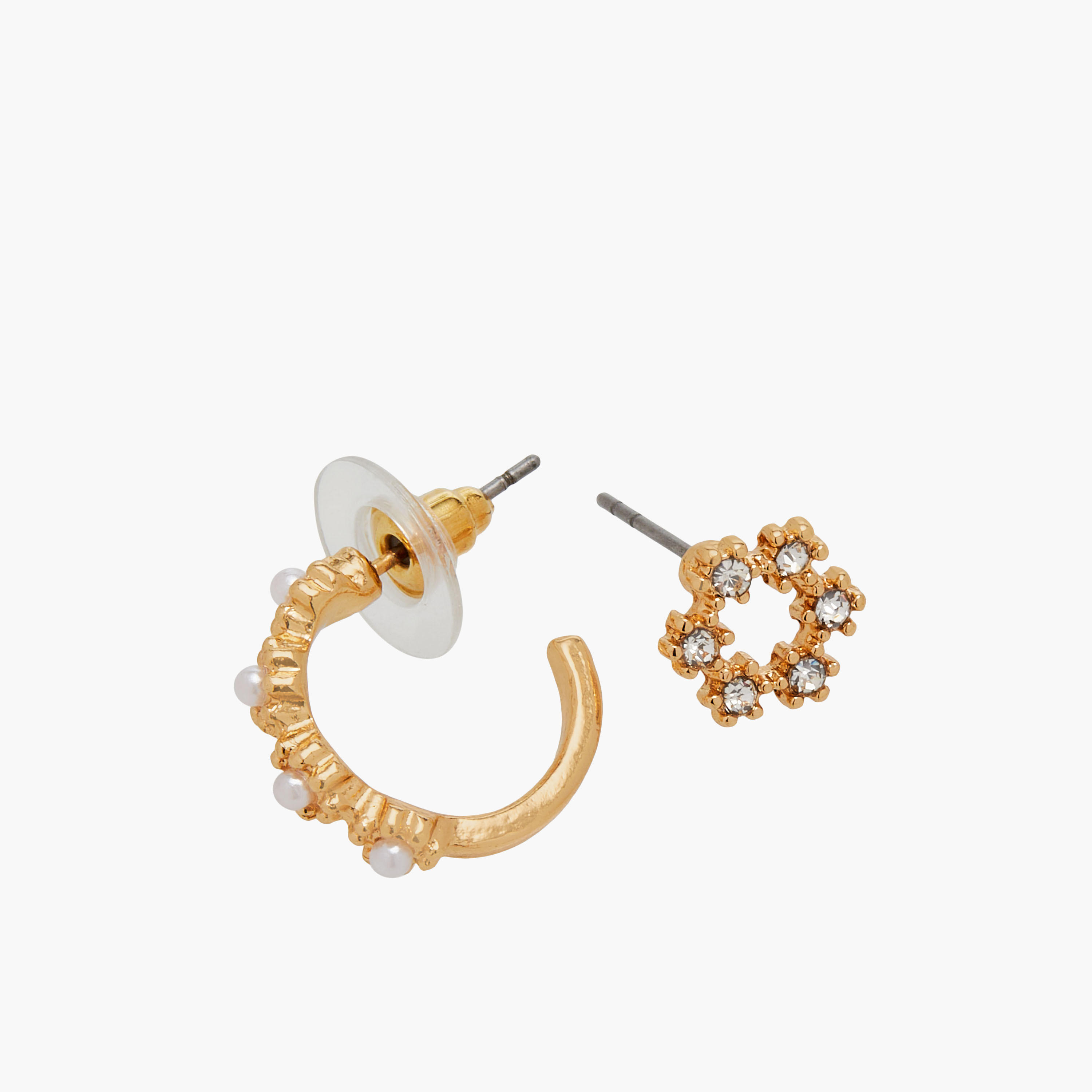 Embellished Earrings with Pushback Closure - Set of 9-women-watchesandjewellery-jewellery-earrings-image-4