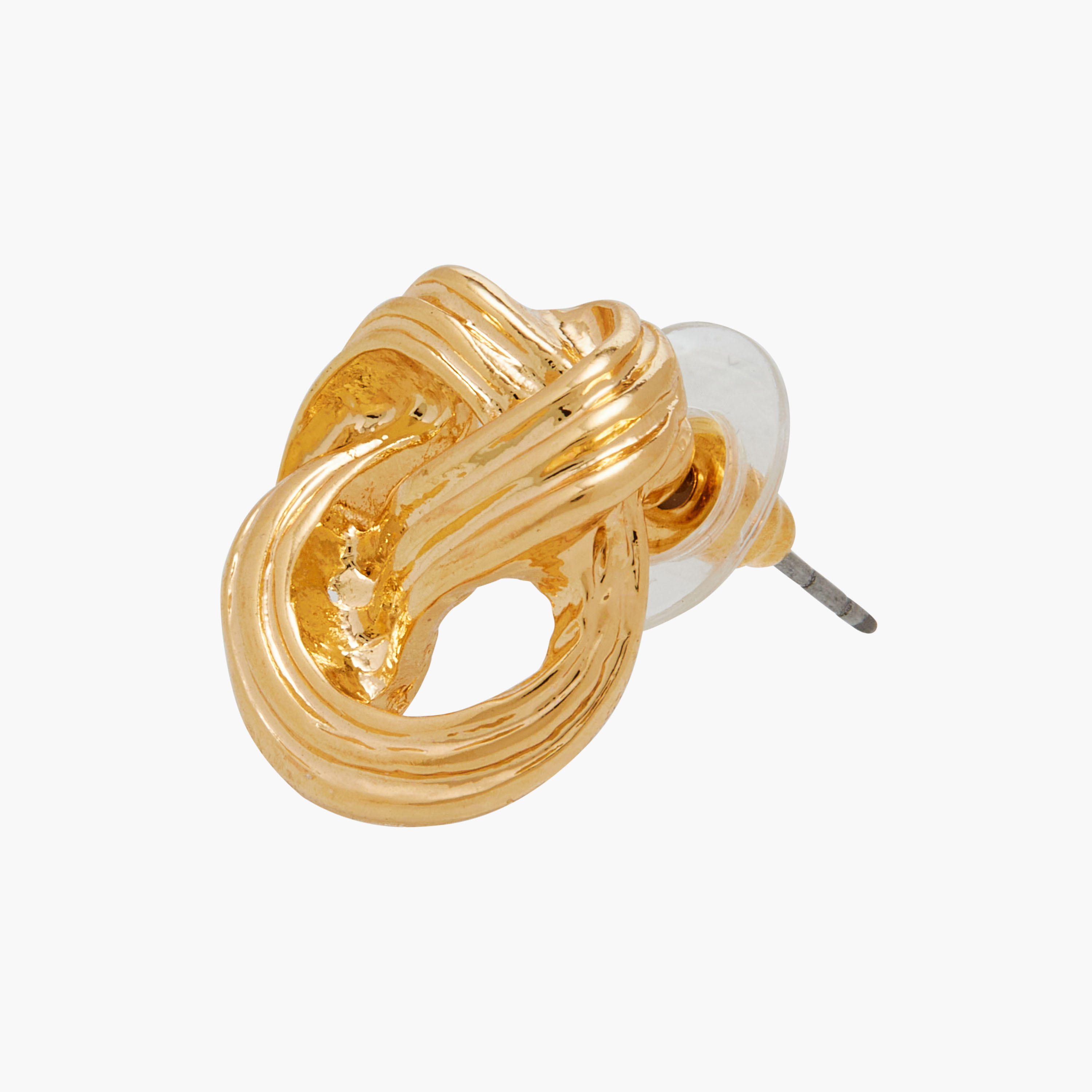 Assorted Metallic Earrings with Pushback Closure - Set of 2-women-watchesandjewellery-jewellery-earrings-image-5