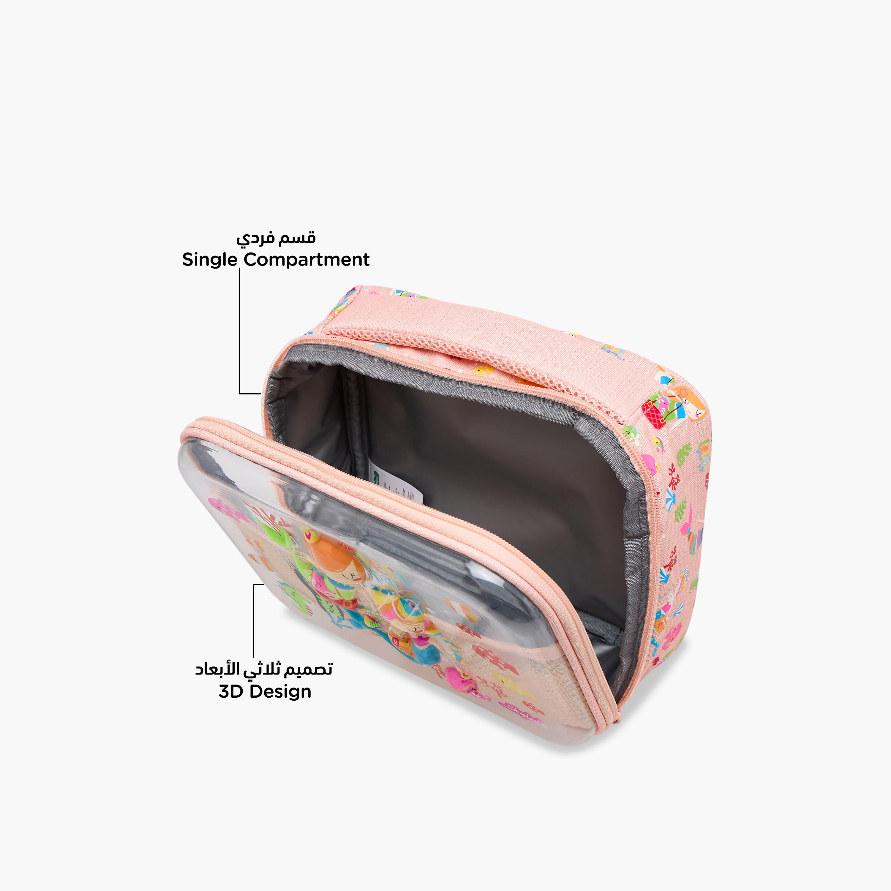 Skylar Mermaid Lunch Bag with Top Handle and Zip Closure-school-lunchessentials-lunchbags-image-6