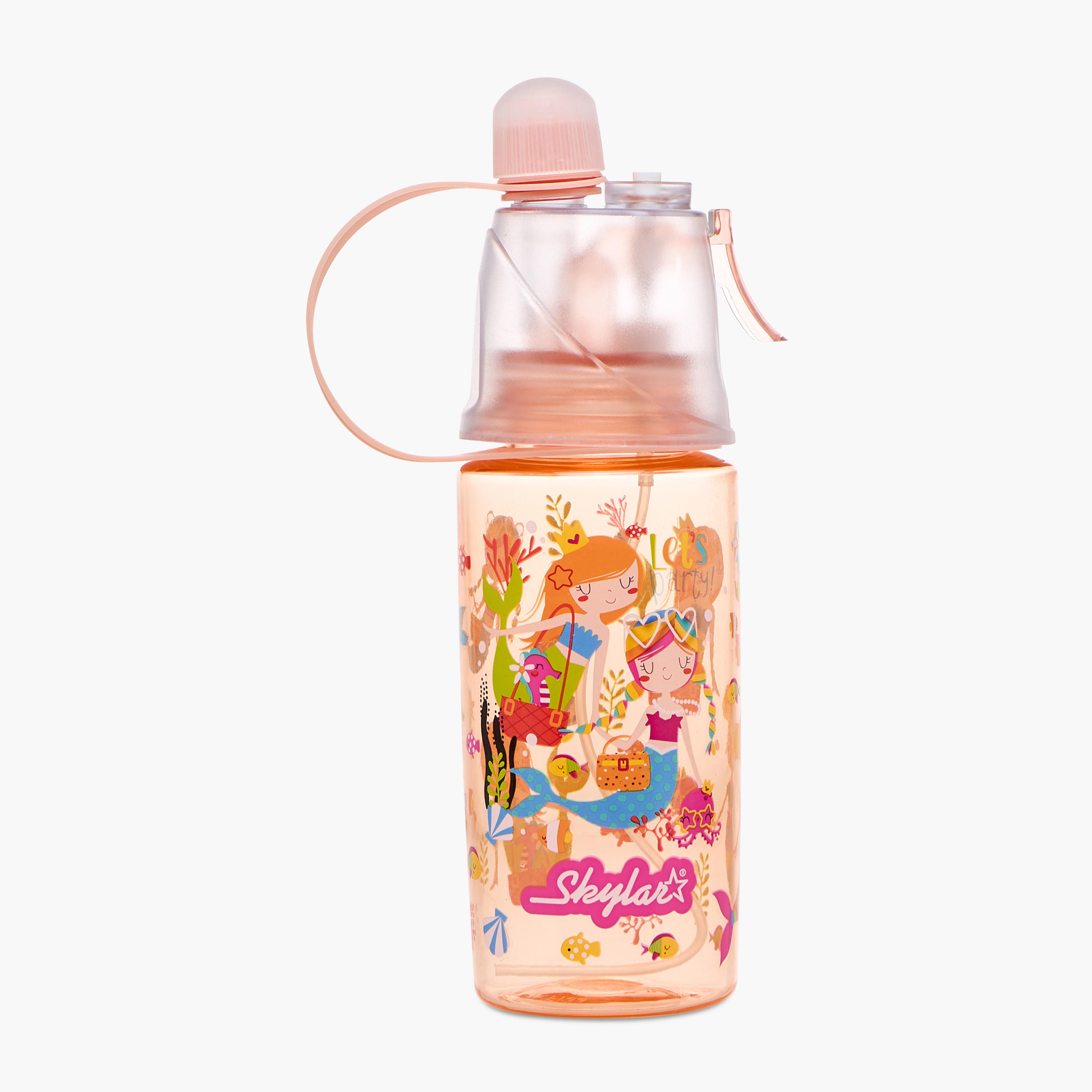 Skylar Mermaid Tritan Water Bottle with Spray and BPA-Free -school-waterbottles-image-1