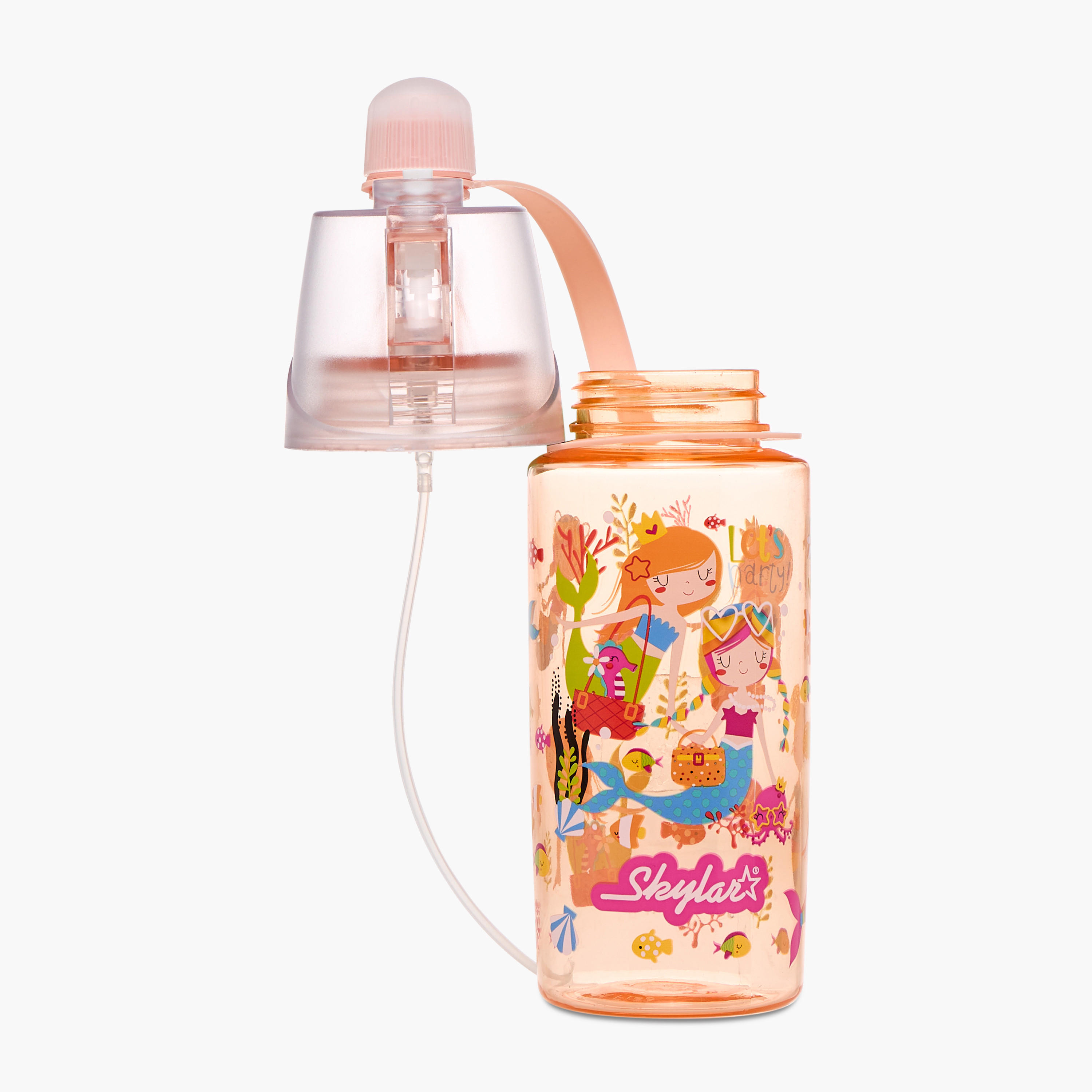 Skylar Mermaid Tritan Water Bottle with Spray and BPA-Free -school-waterbottles-image-3
