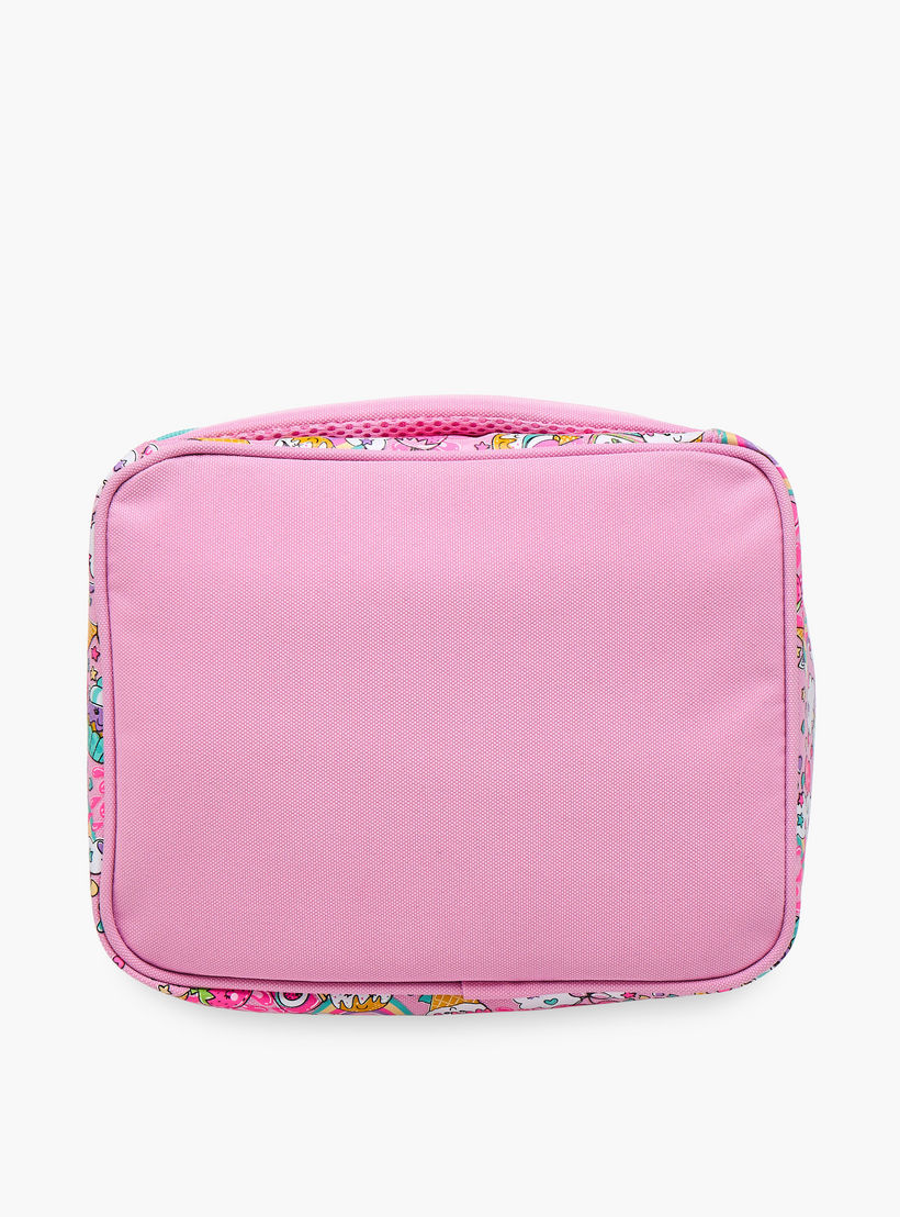 Skylar Ice Cream Print Lunch Bag with Top Handle and Zip Closure-school-lunchessentials-lunchbags-image-3