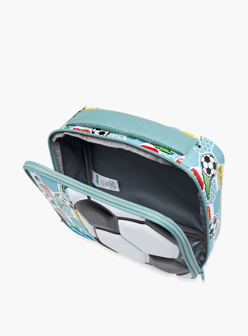 Skylar 3D Football Print Lunch Bag with Zip Closure-school-lunchessentials-lunchbags-image-8